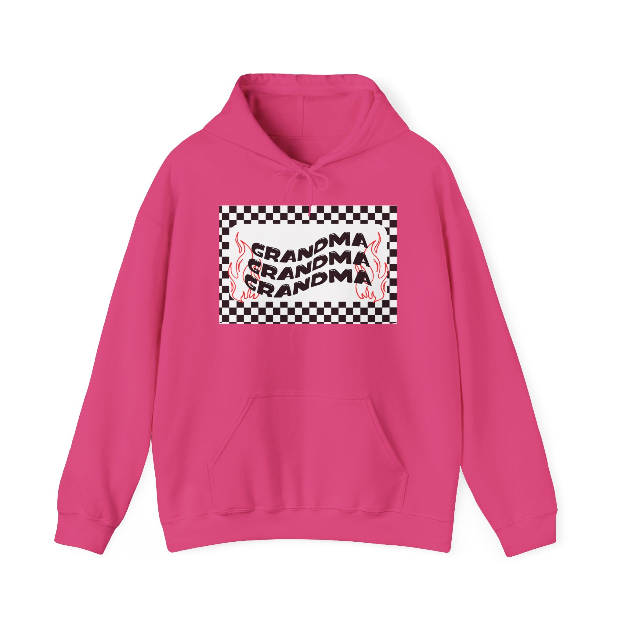 Grandma Checkerboard Hoodie