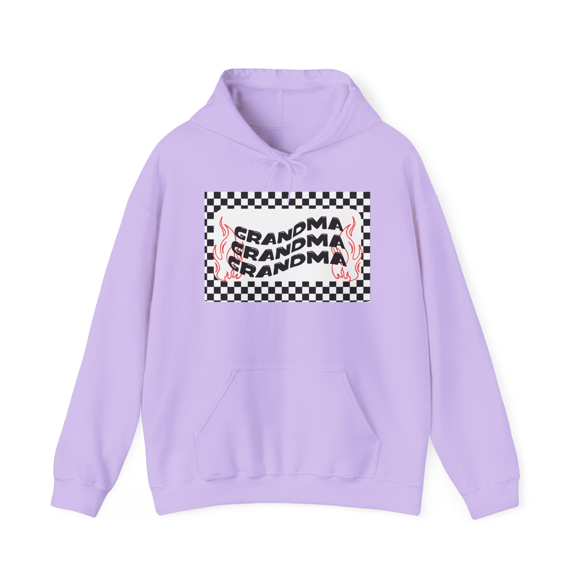 Grandma Checkerboard Hoodie