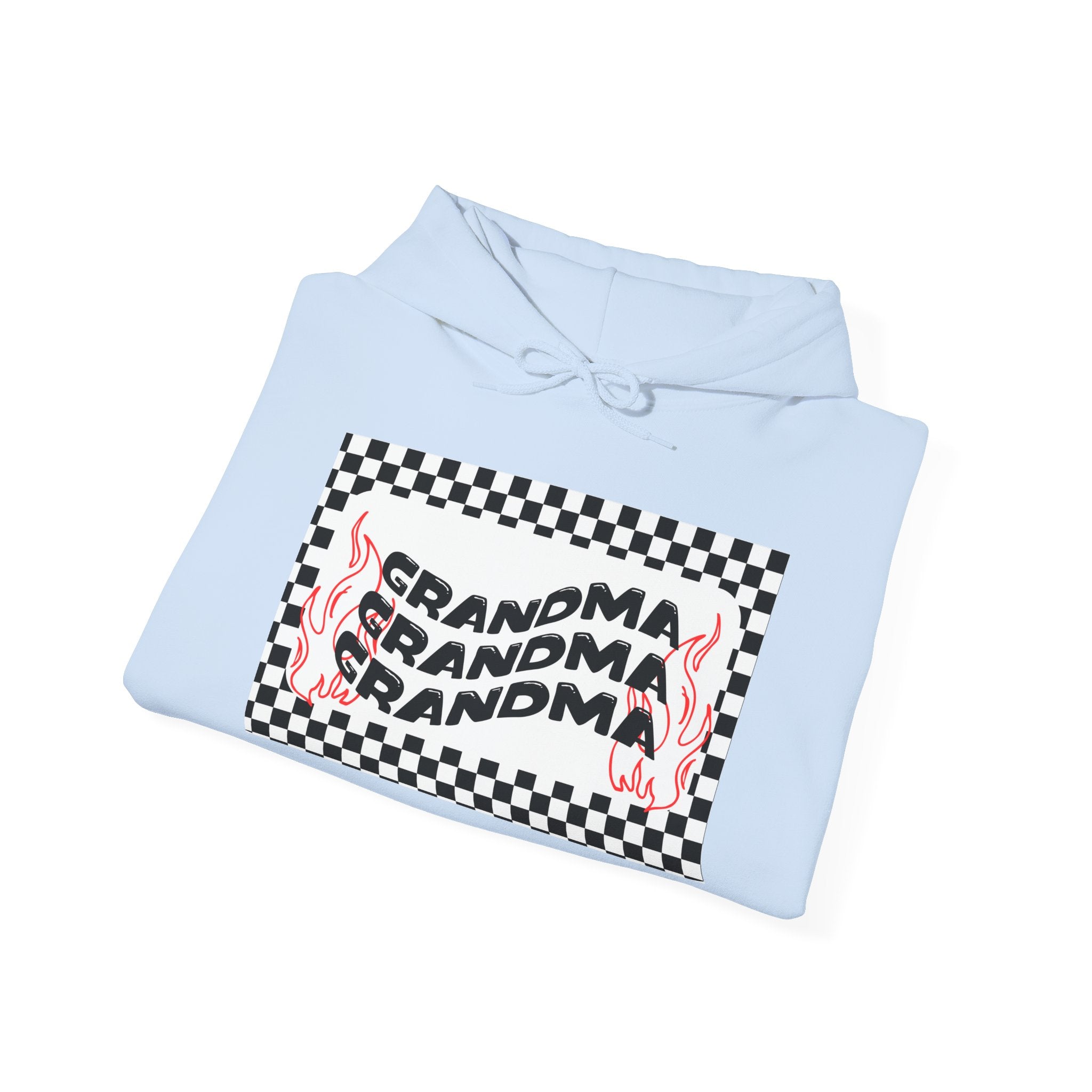 Grandma Checkerboard Hoodie