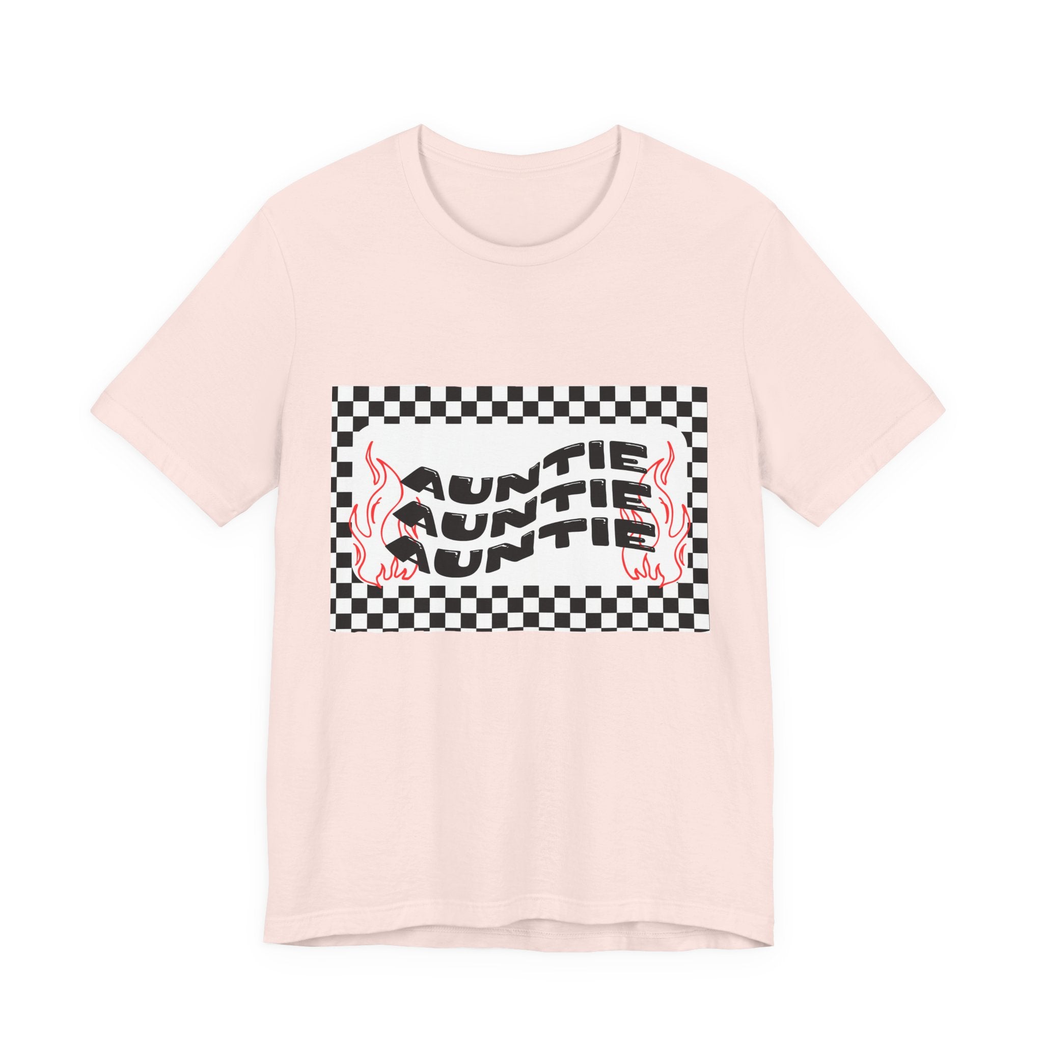 Auntie Checkerboard Tee
