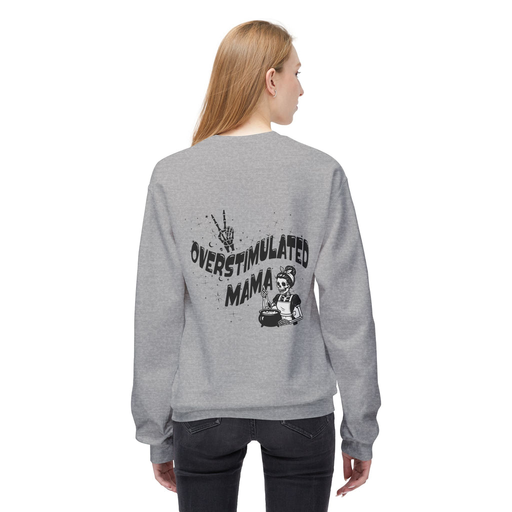 "Overstimulated Mama" Crewneck Sweatshirt