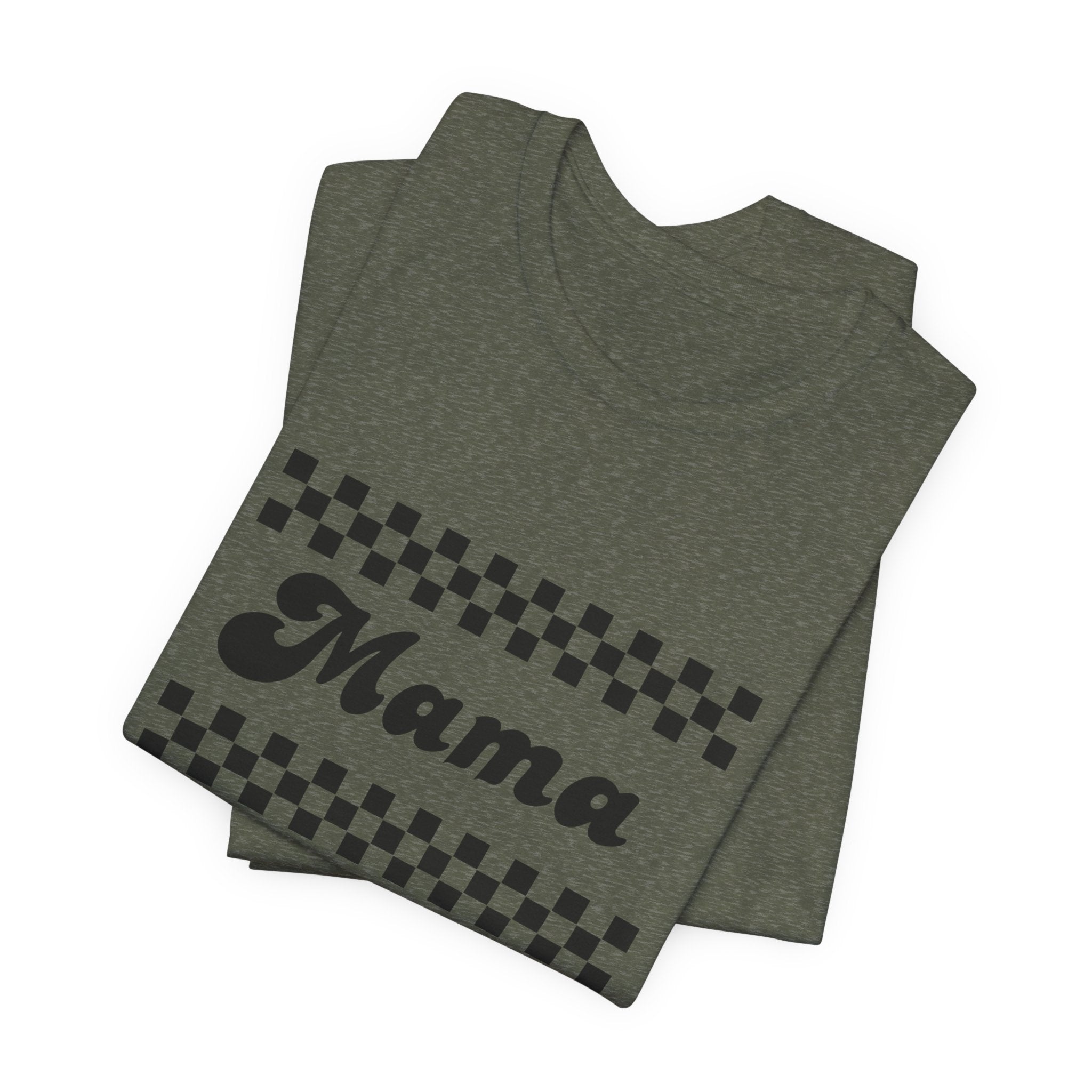 Mama Checkerboard Tee