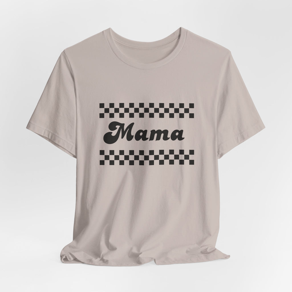 Mama Checkerboard Tee