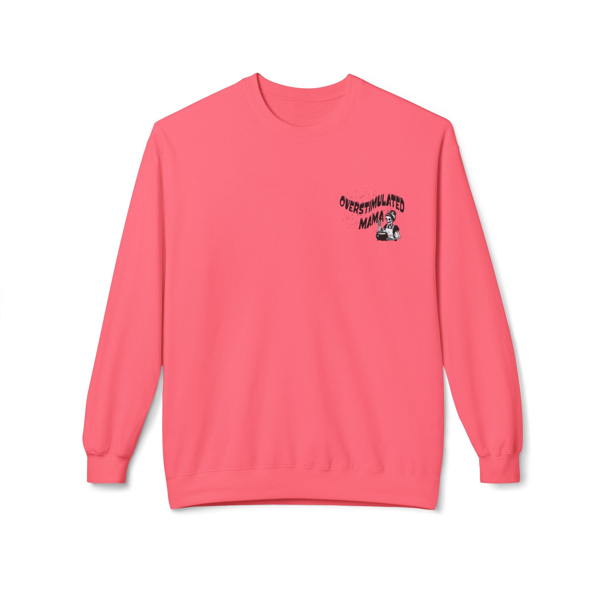 "Overstimulated Mama" Crewneck Sweatshirt