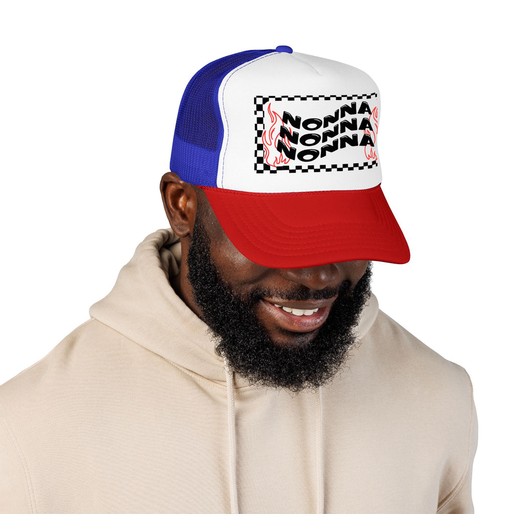 "Nonna" Flame Trucker Hat