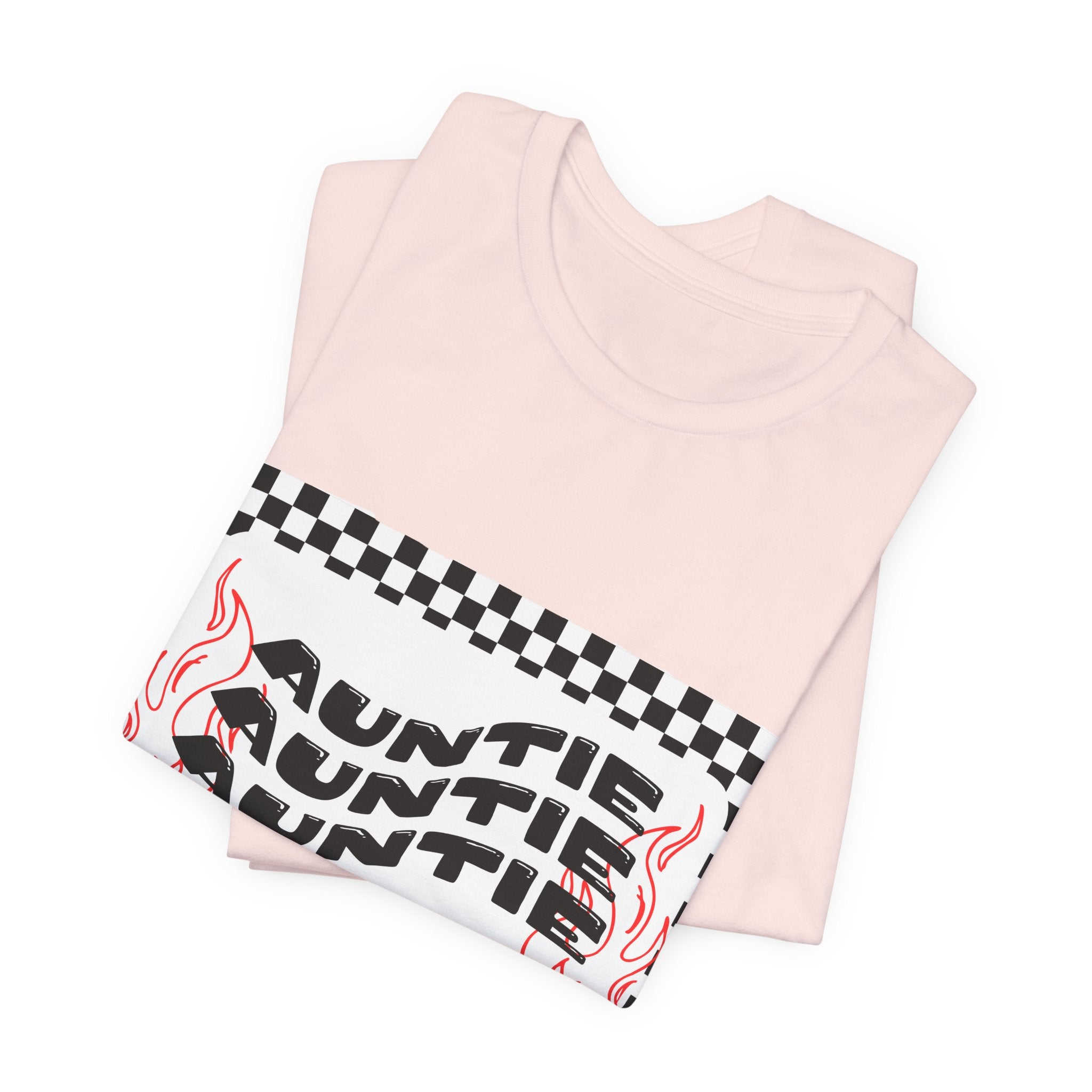 Auntie Checkerboard Tee