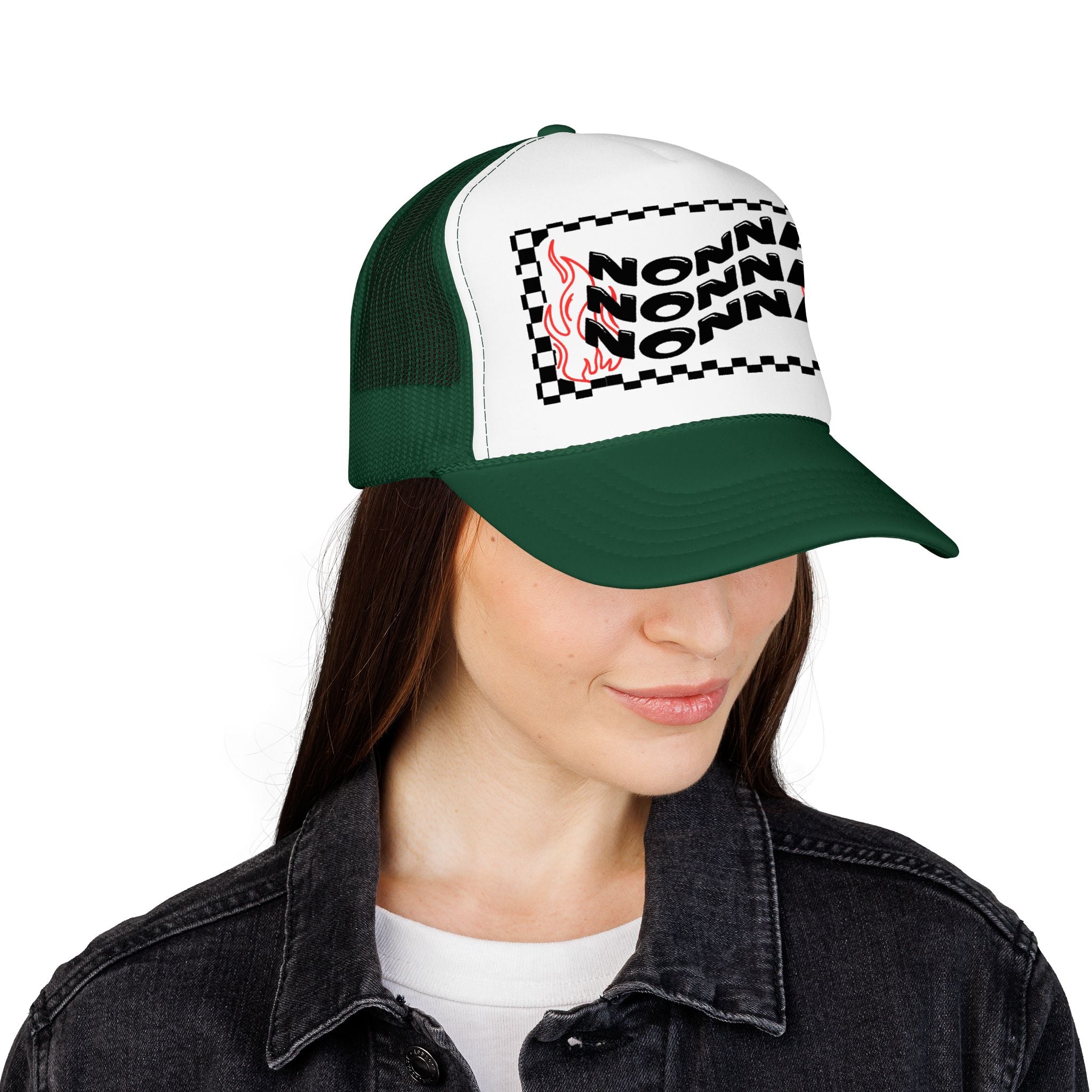 "Nonna" Flame Trucker Hat