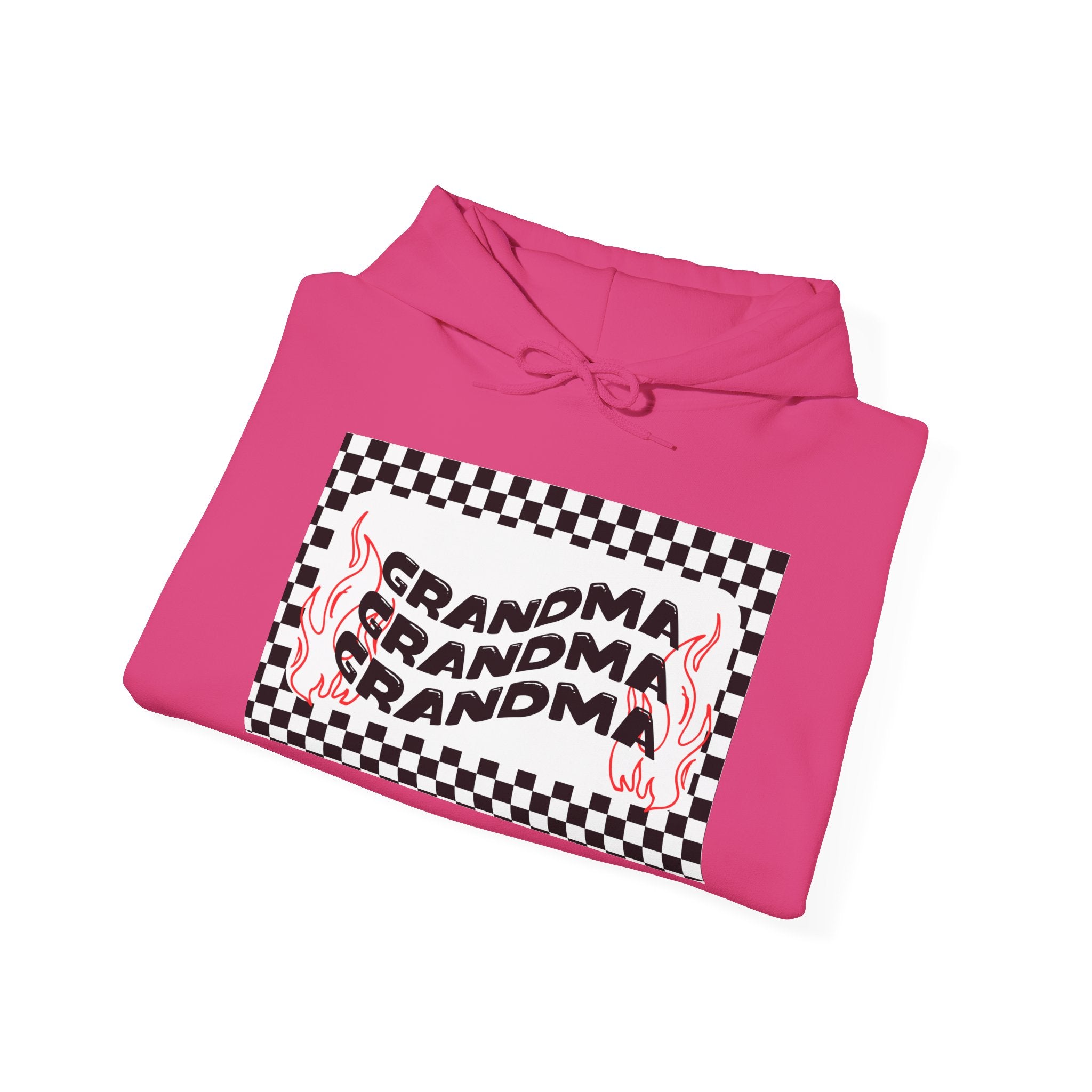 Grandma Checkerboard Hoodie