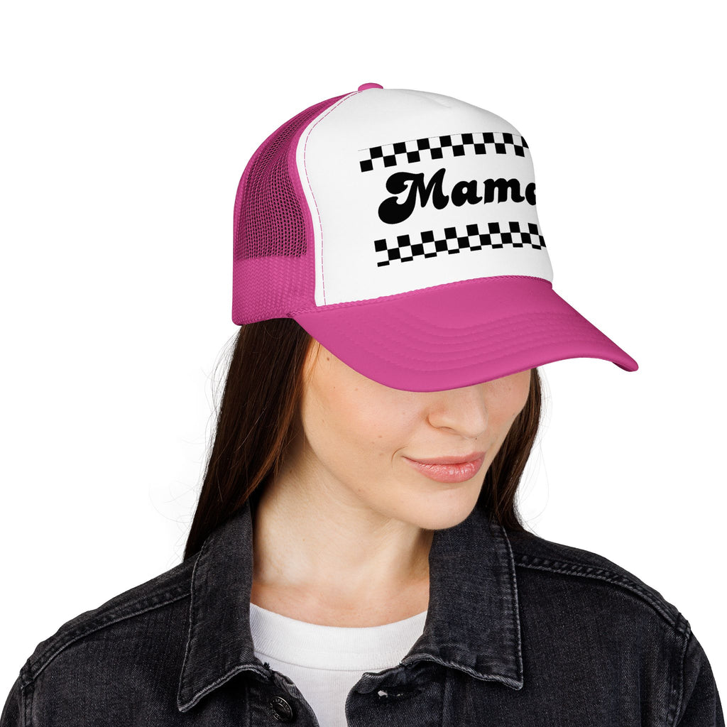 Mama Checker Trucker Hat