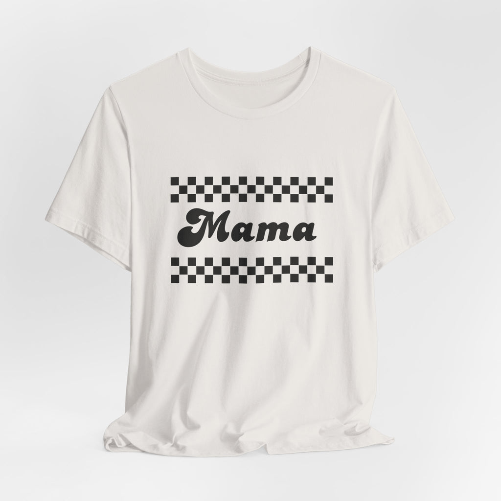 Mama Checkerboard Tee