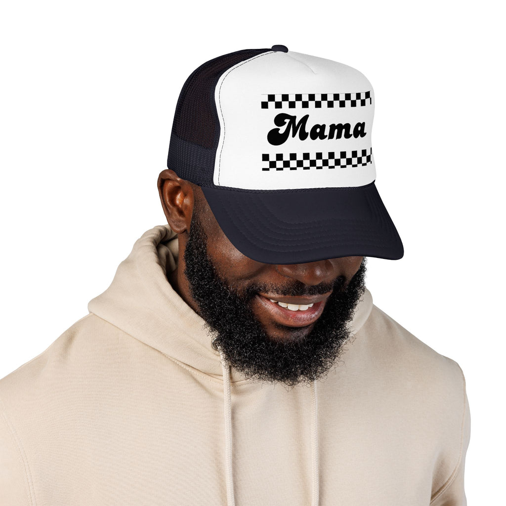 Mama Checker Trucker Hat
