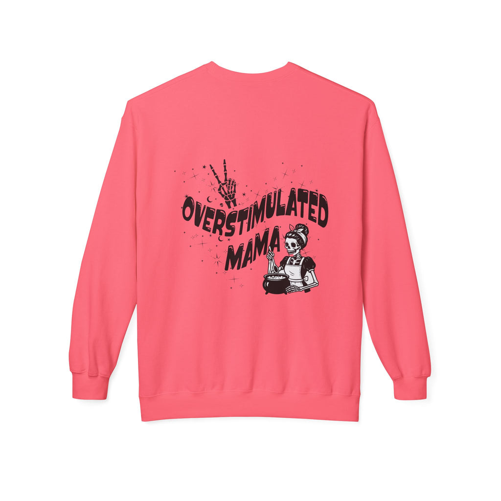 "Overstimulated Mama" Crewneck Sweatshirt