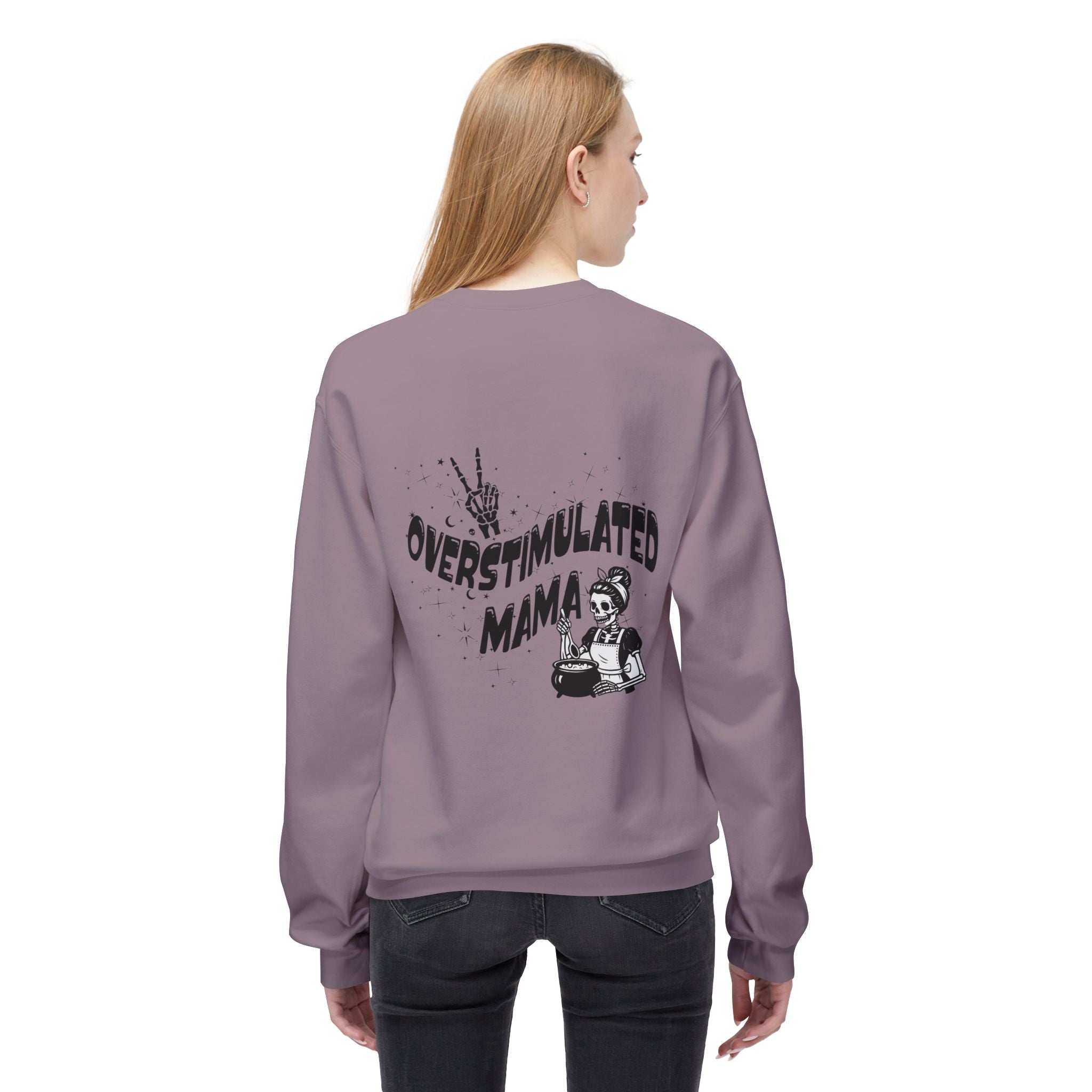 "Overstimulated Mama" Crewneck Sweatshirt