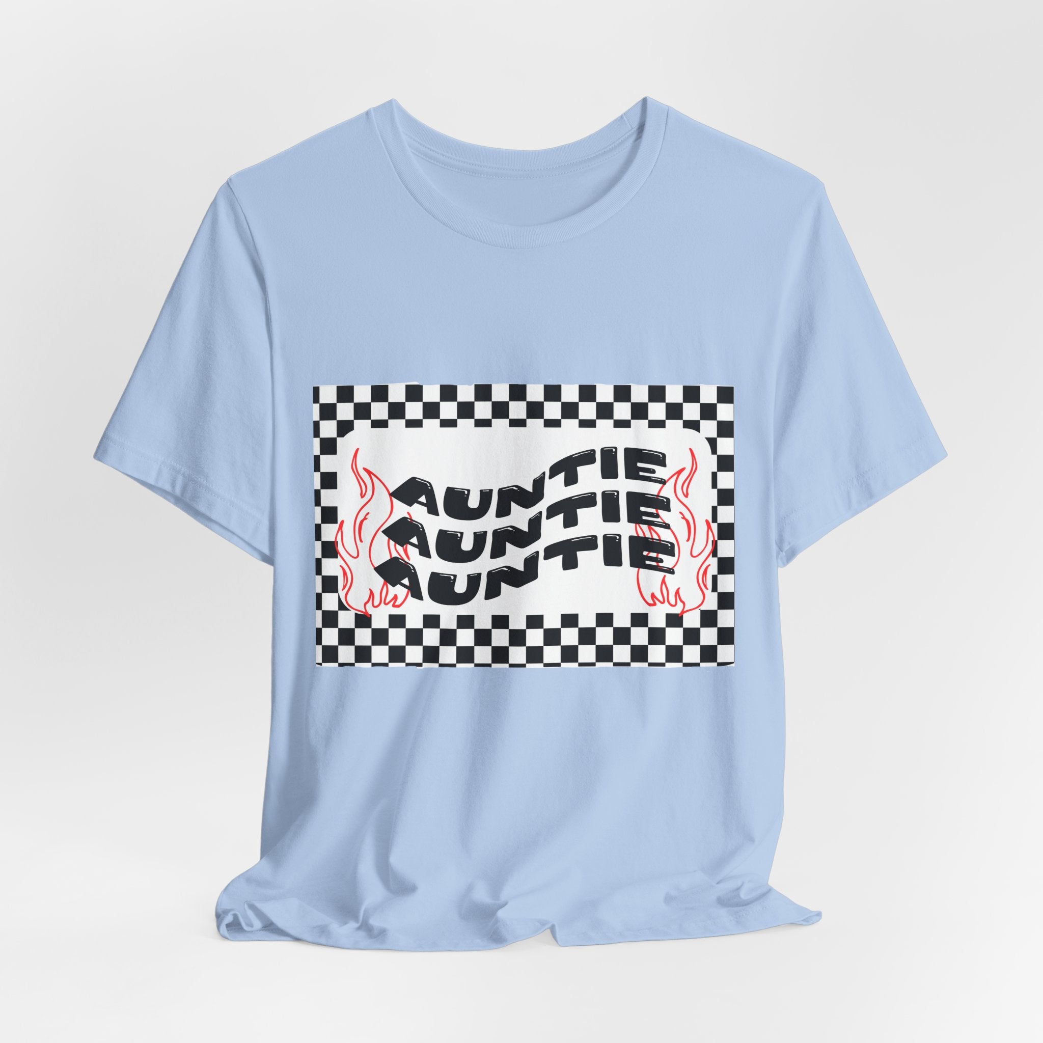 Auntie Checkerboard Tee
