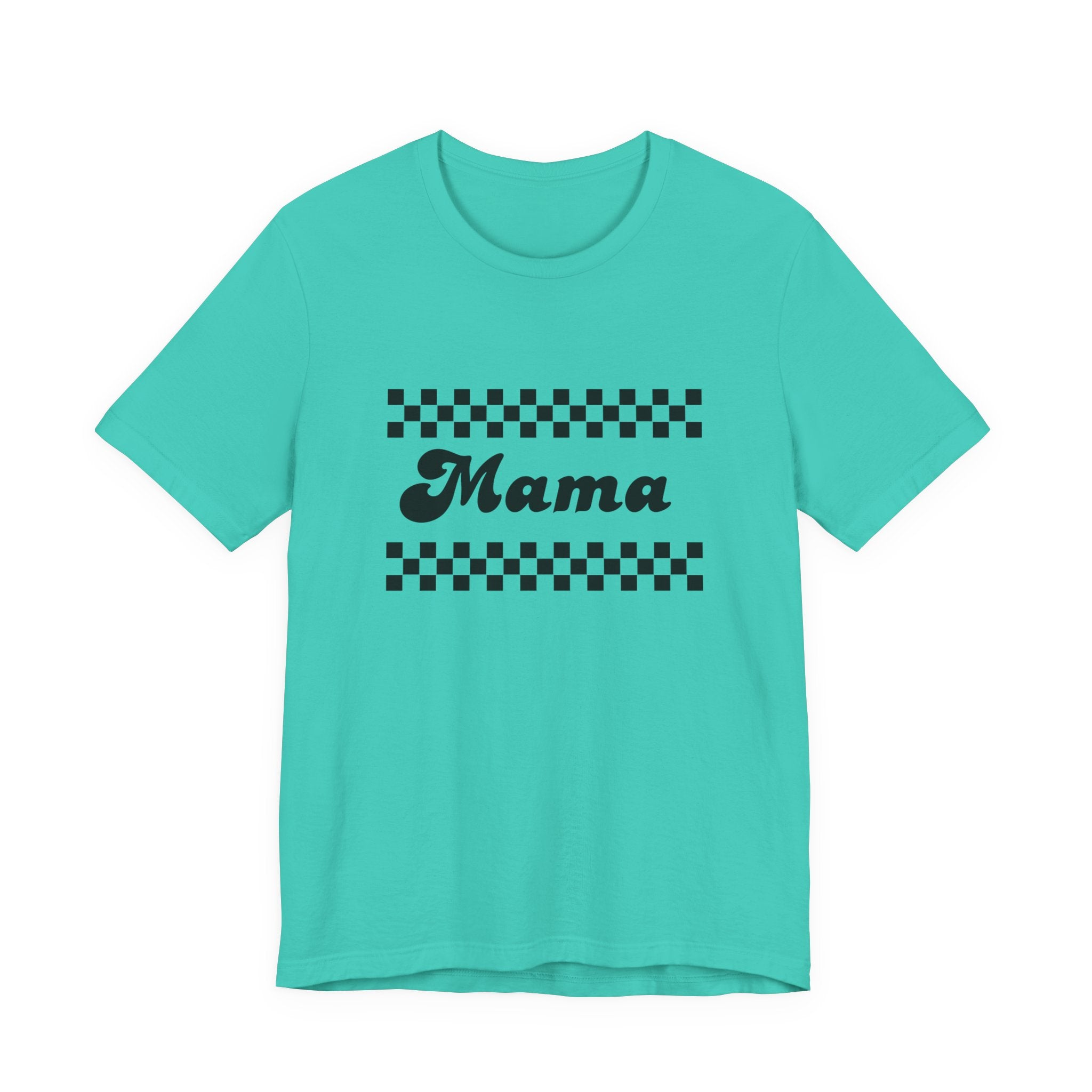 Mama Checkerboard Tee
