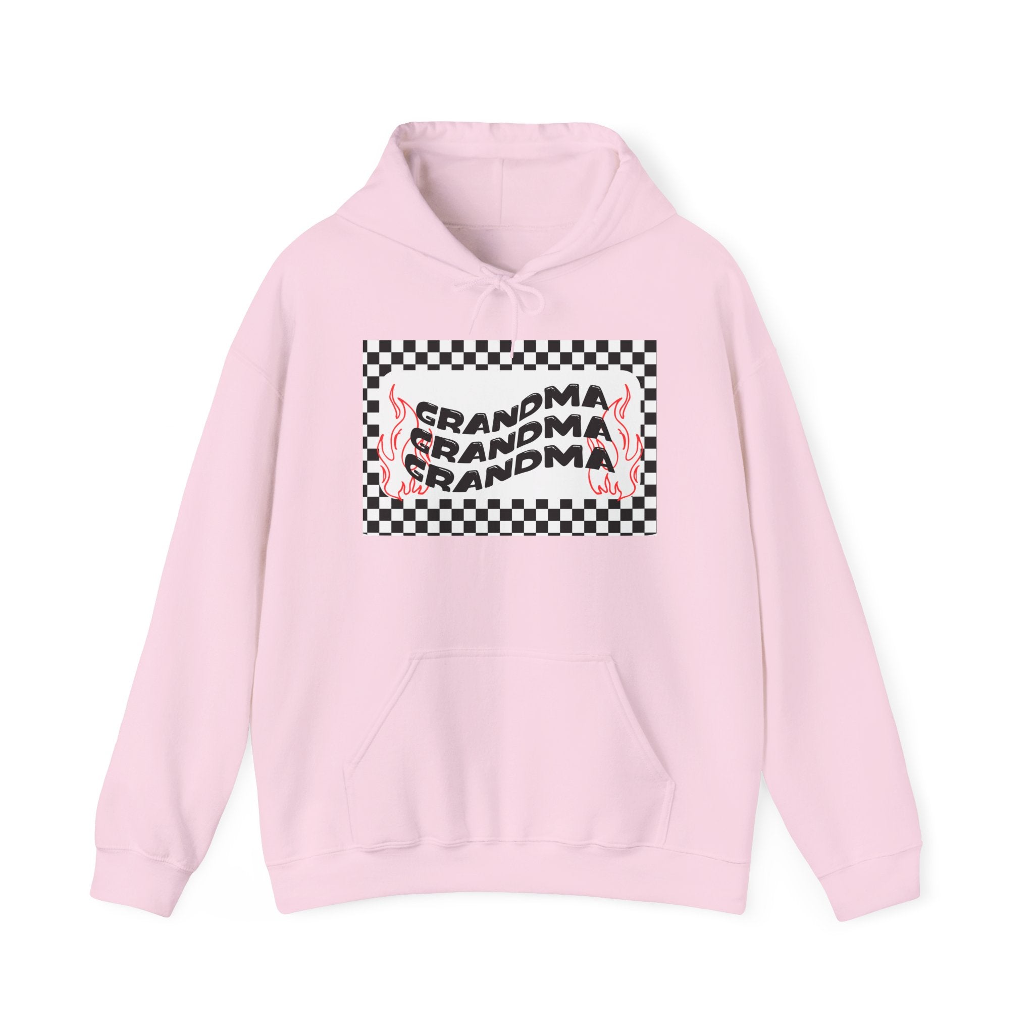 Grandma Checkerboard Hoodie