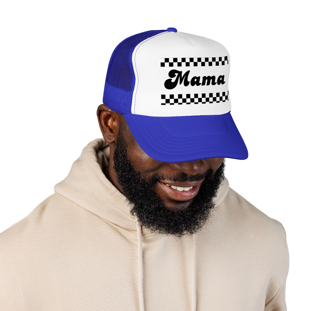 Mama Checker Trucker Hat