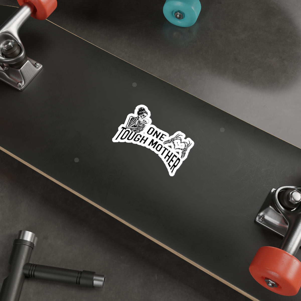 "One Tough Mother" Die-Cut Sticker