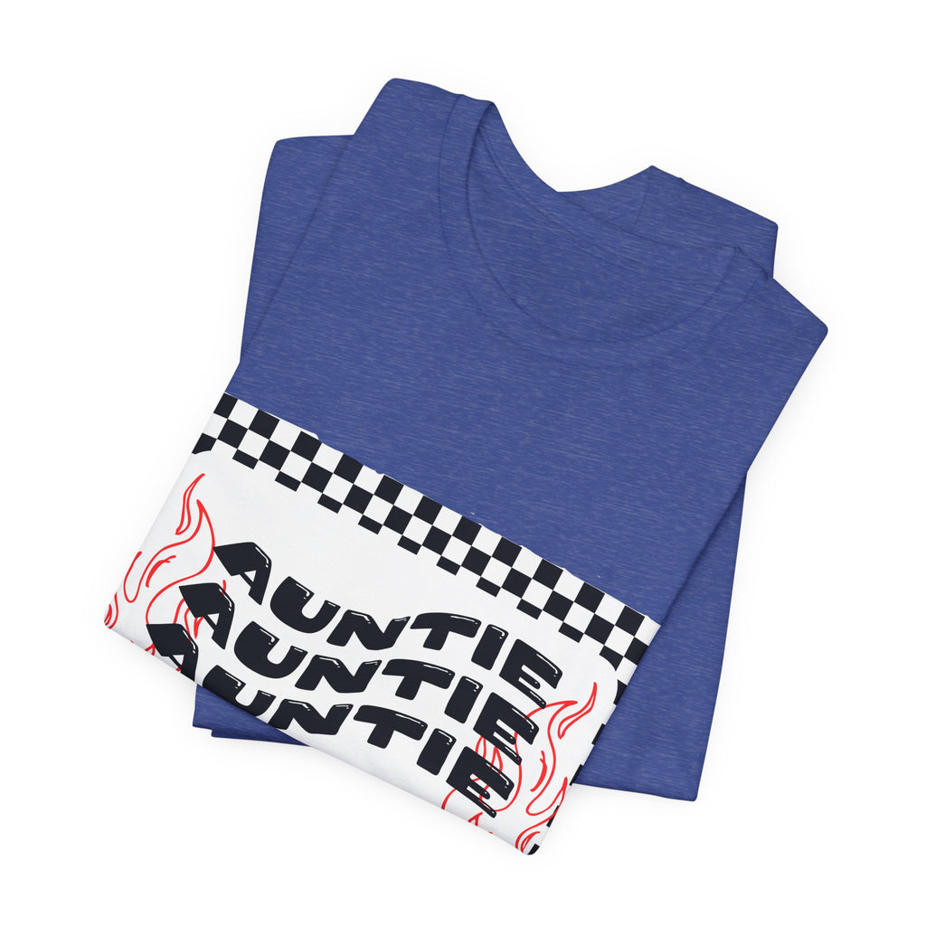 Auntie Checkerboard Tee