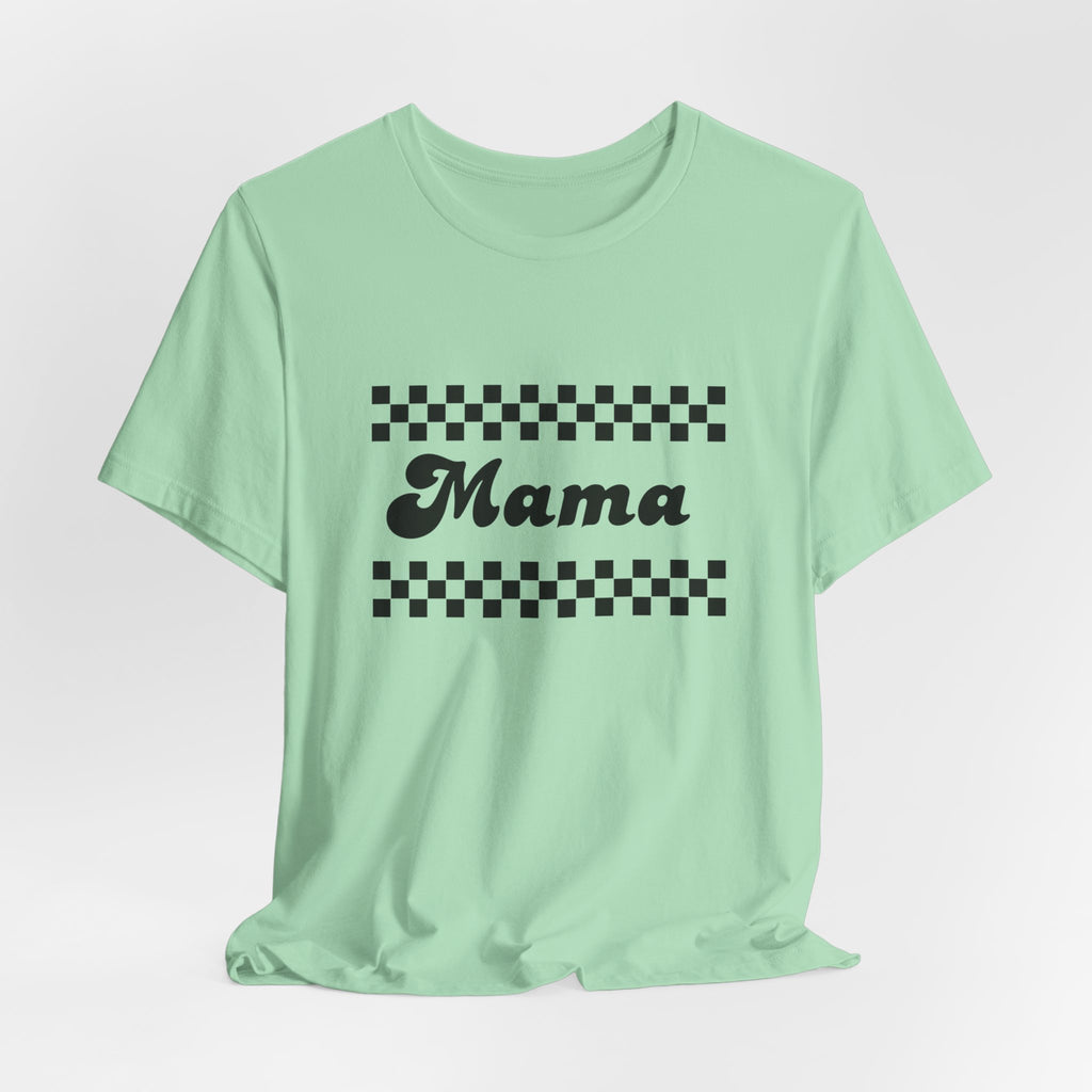 Mama Checkerboard Tee
