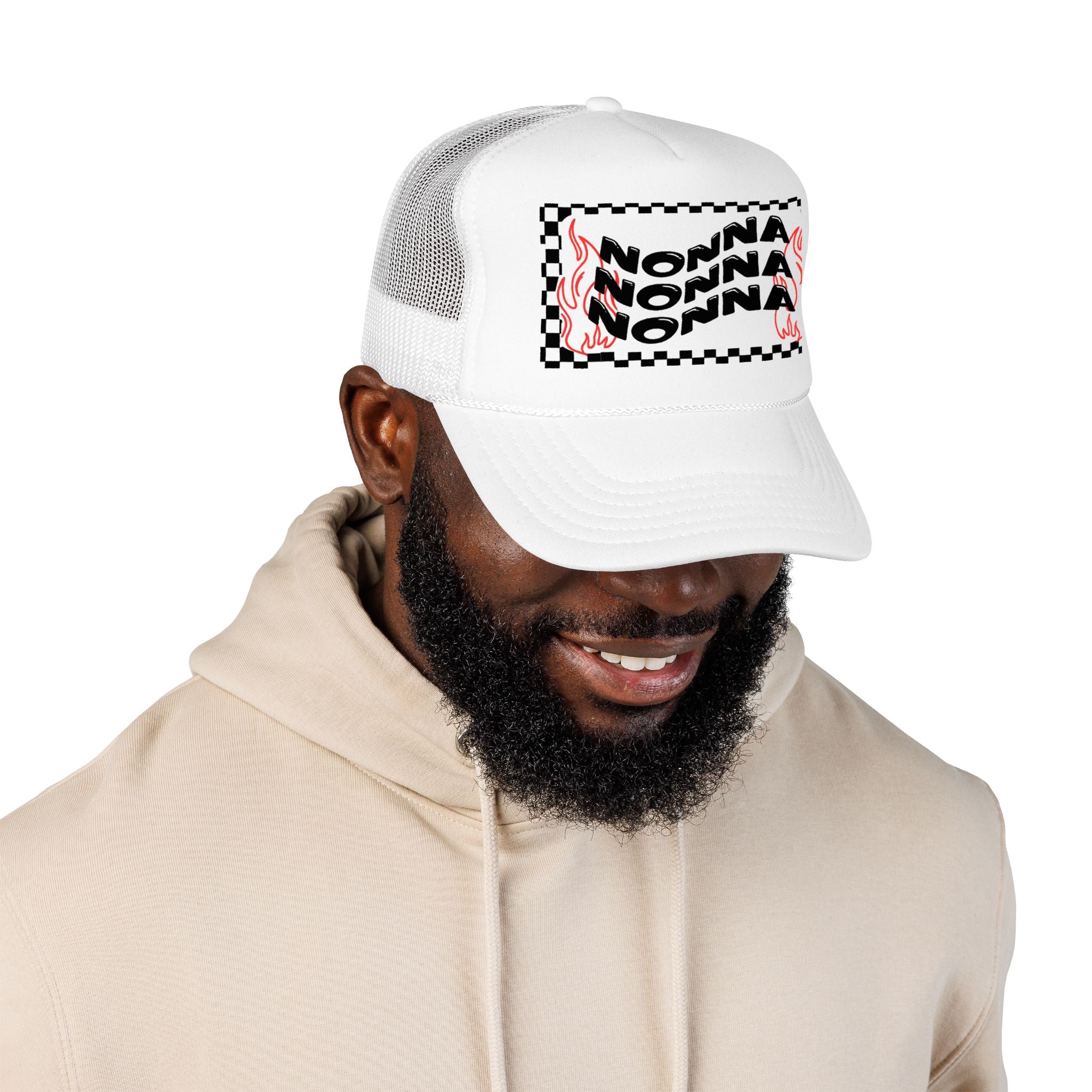"Nonna" Flame Trucker Hat