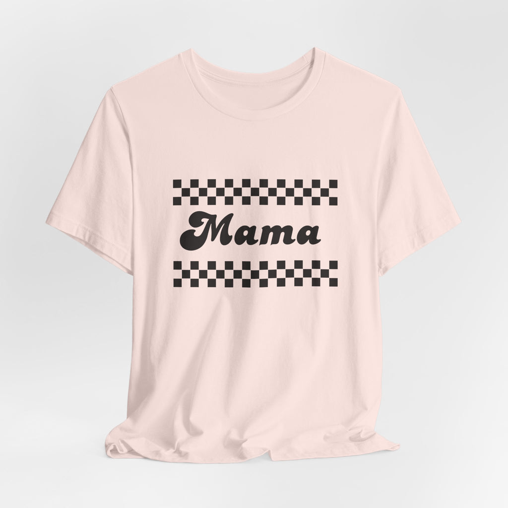 Mama Checkerboard Tee