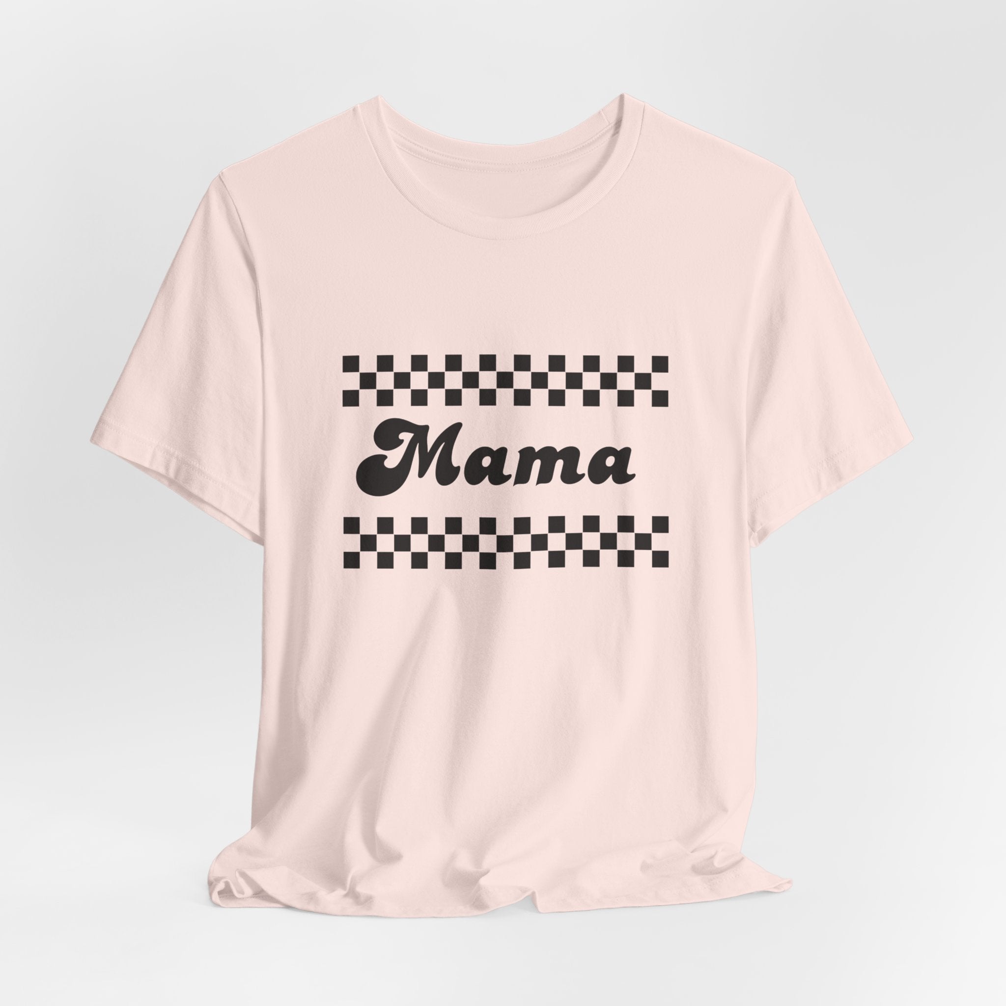 Mama Checkerboard Tee