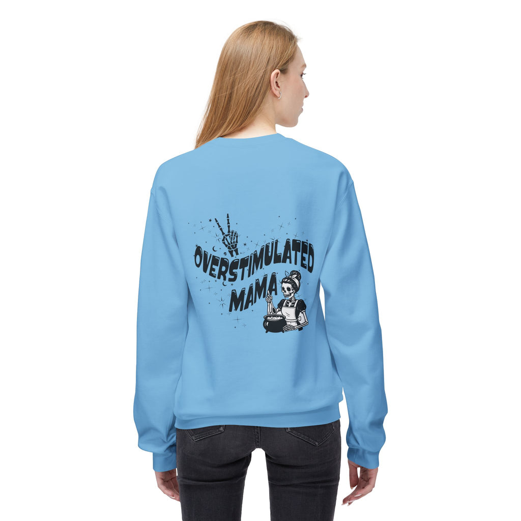"Overstimulated Mama" Crewneck Sweatshirt