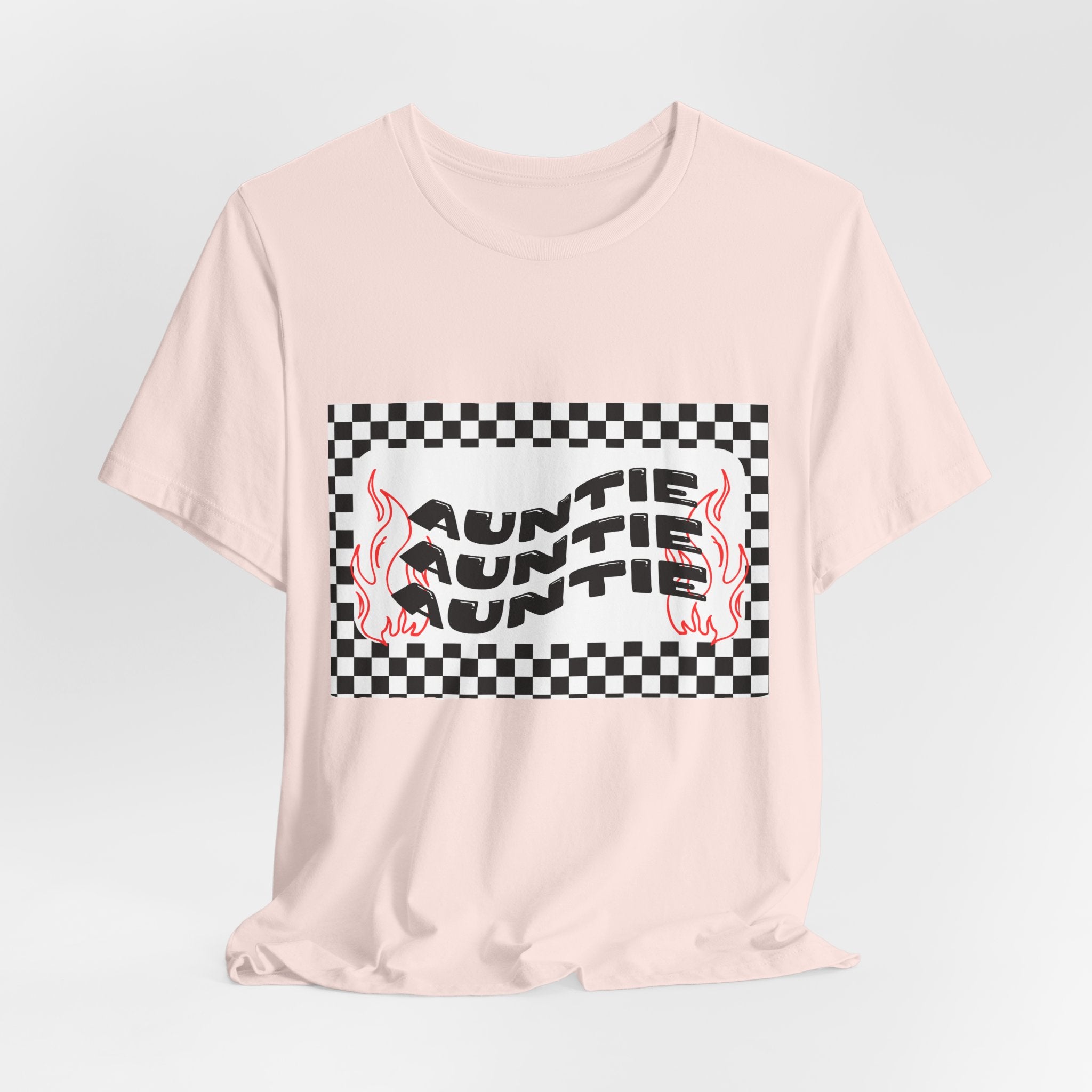 Auntie Checkerboard Tee