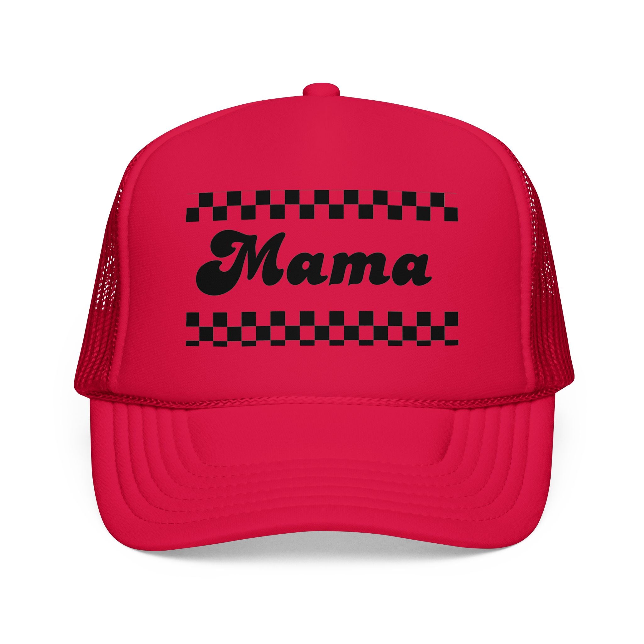 Mama Checker Trucker Hat