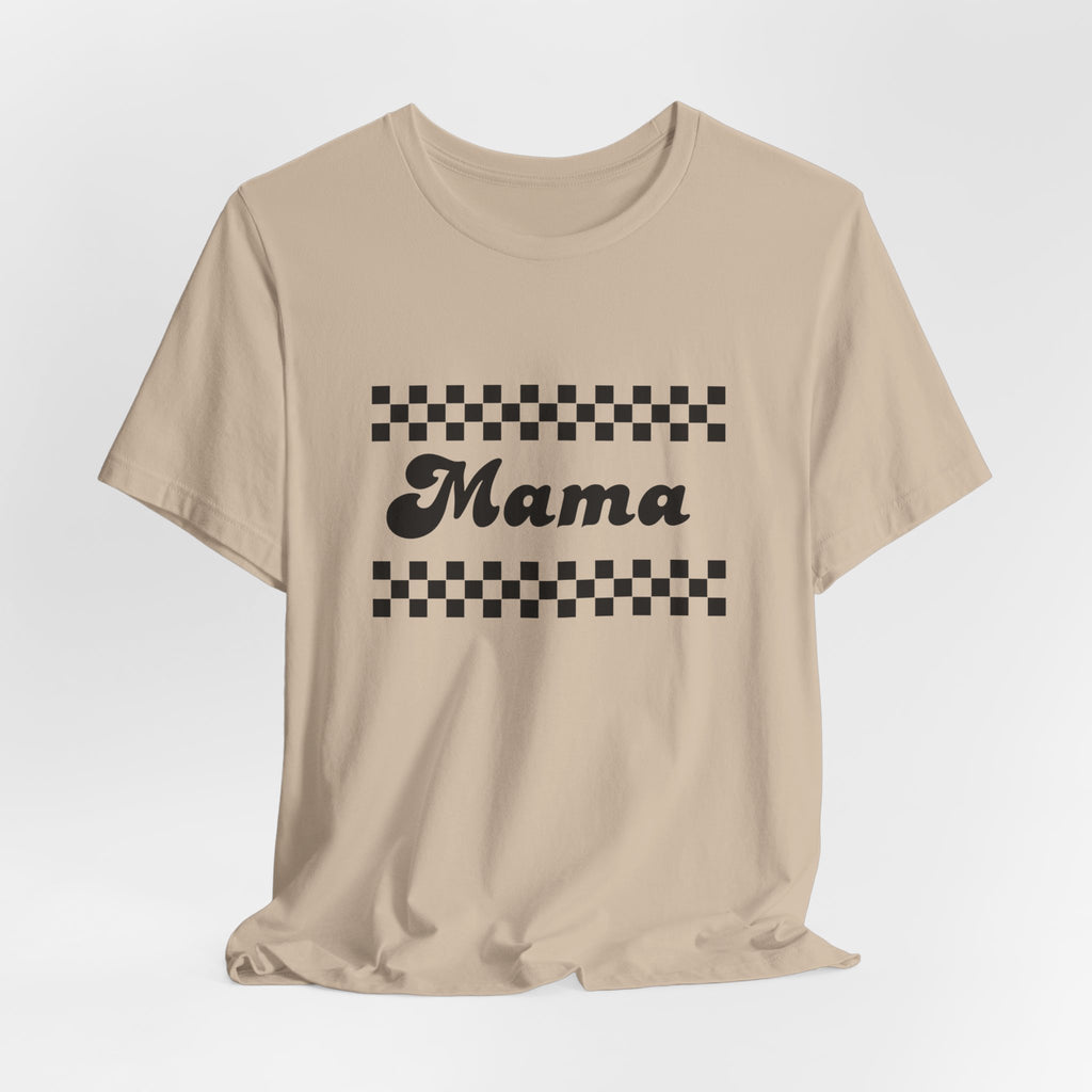 Mama Checkerboard Tee