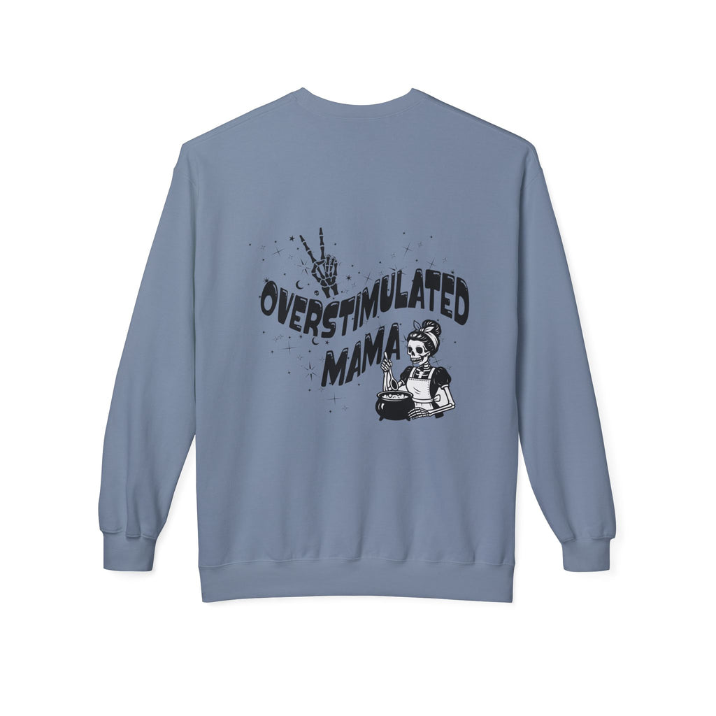"Overstimulated Mama" Crewneck Sweatshirt