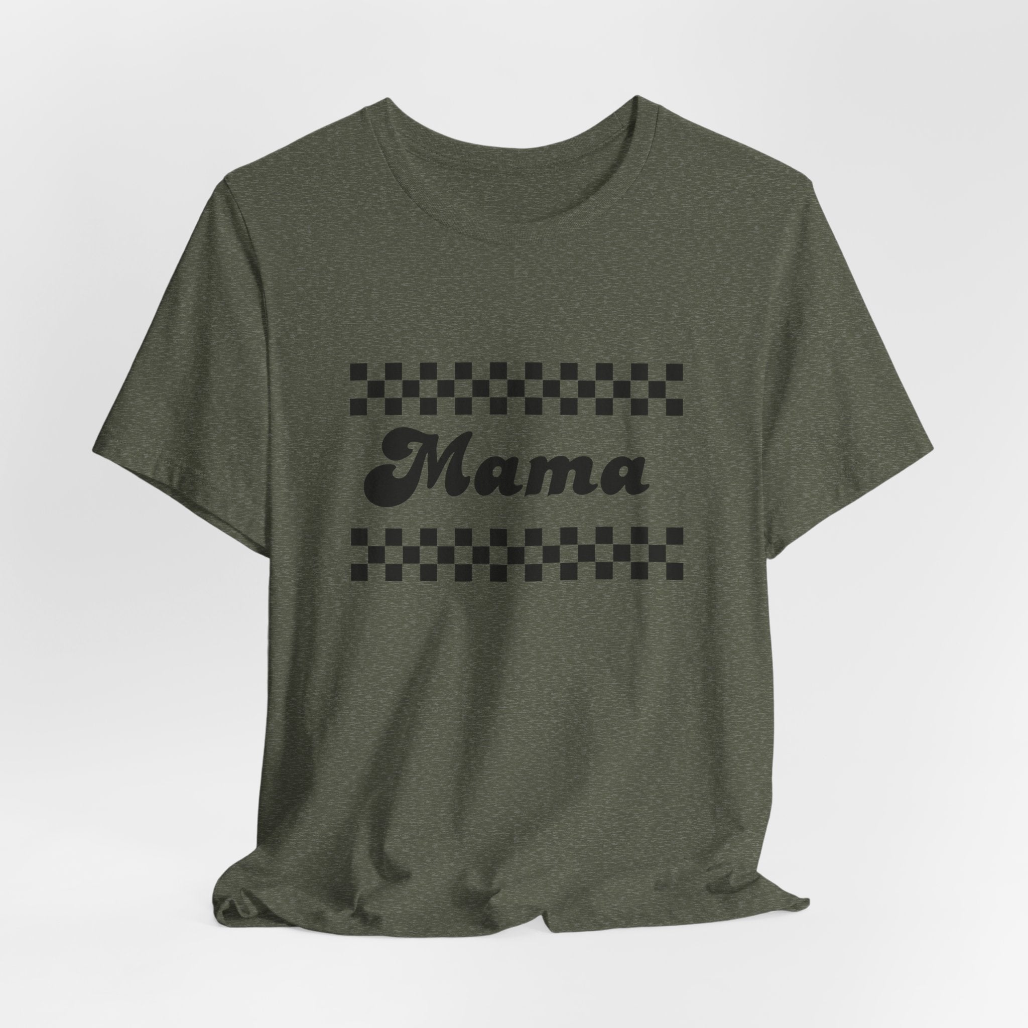Mama Checkerboard Tee