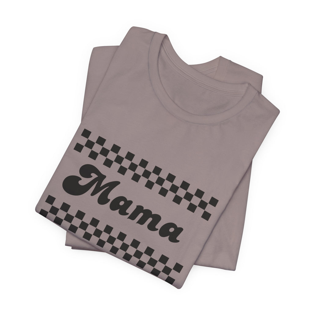 Mama Checkerboard Tee