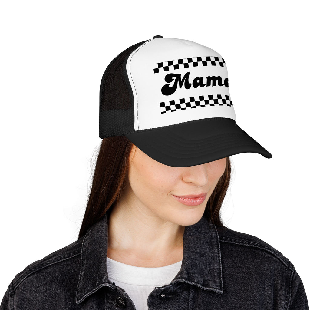 Mama Checker Trucker Hat