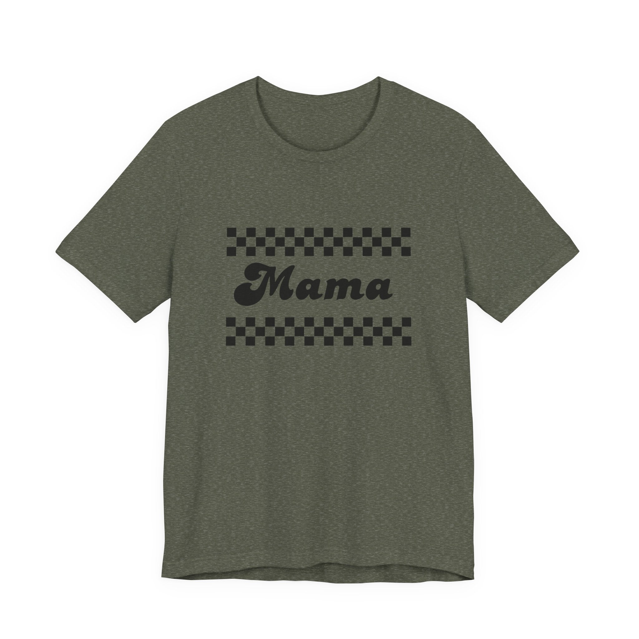 Mama Checkerboard Tee