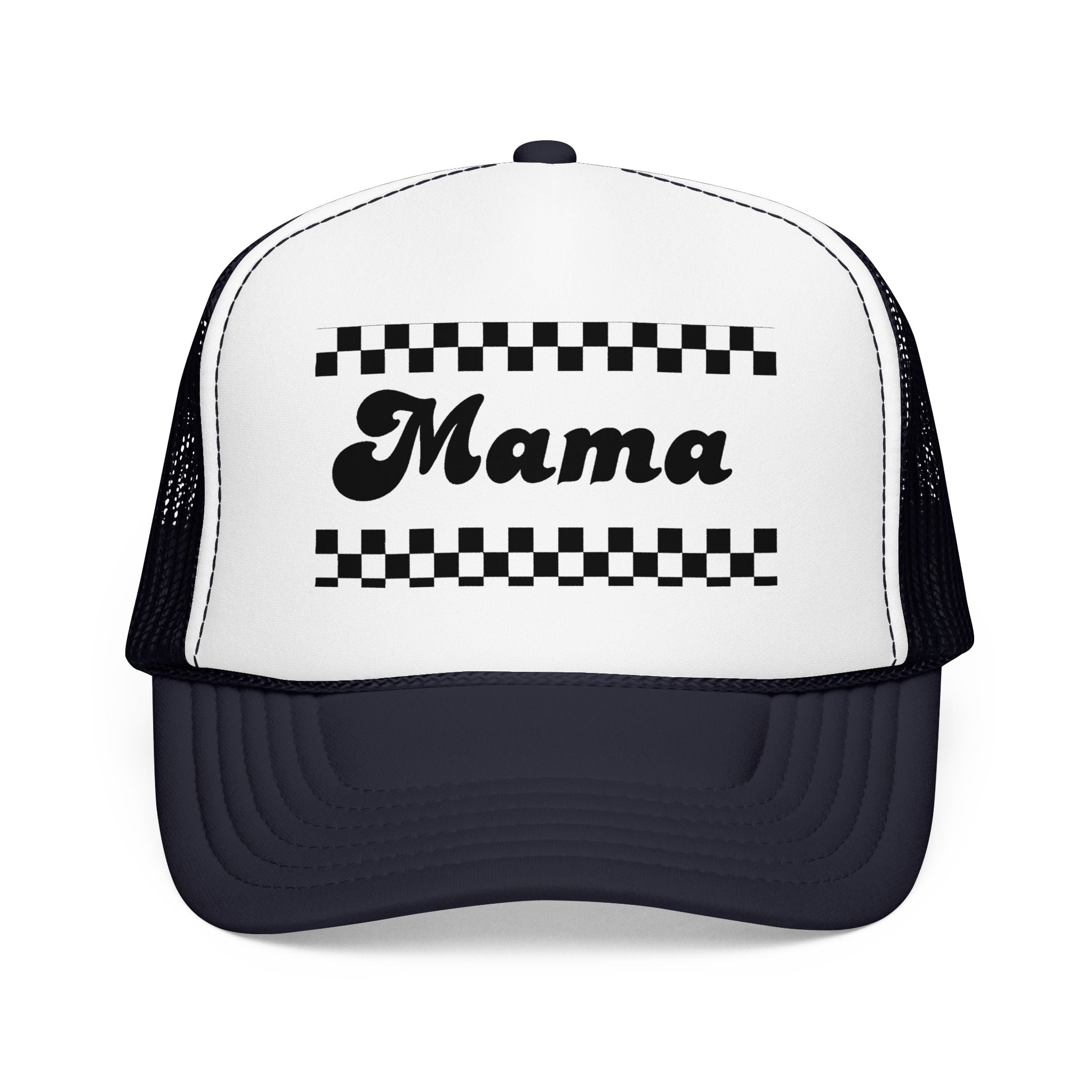 Mama Checker Trucker Hat