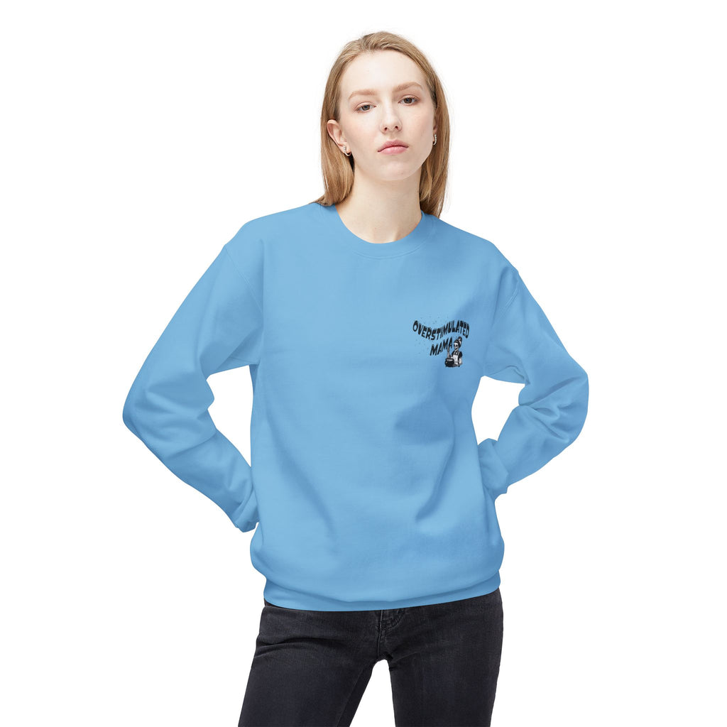 "Overstimulated Mama" Crewneck Sweatshirt