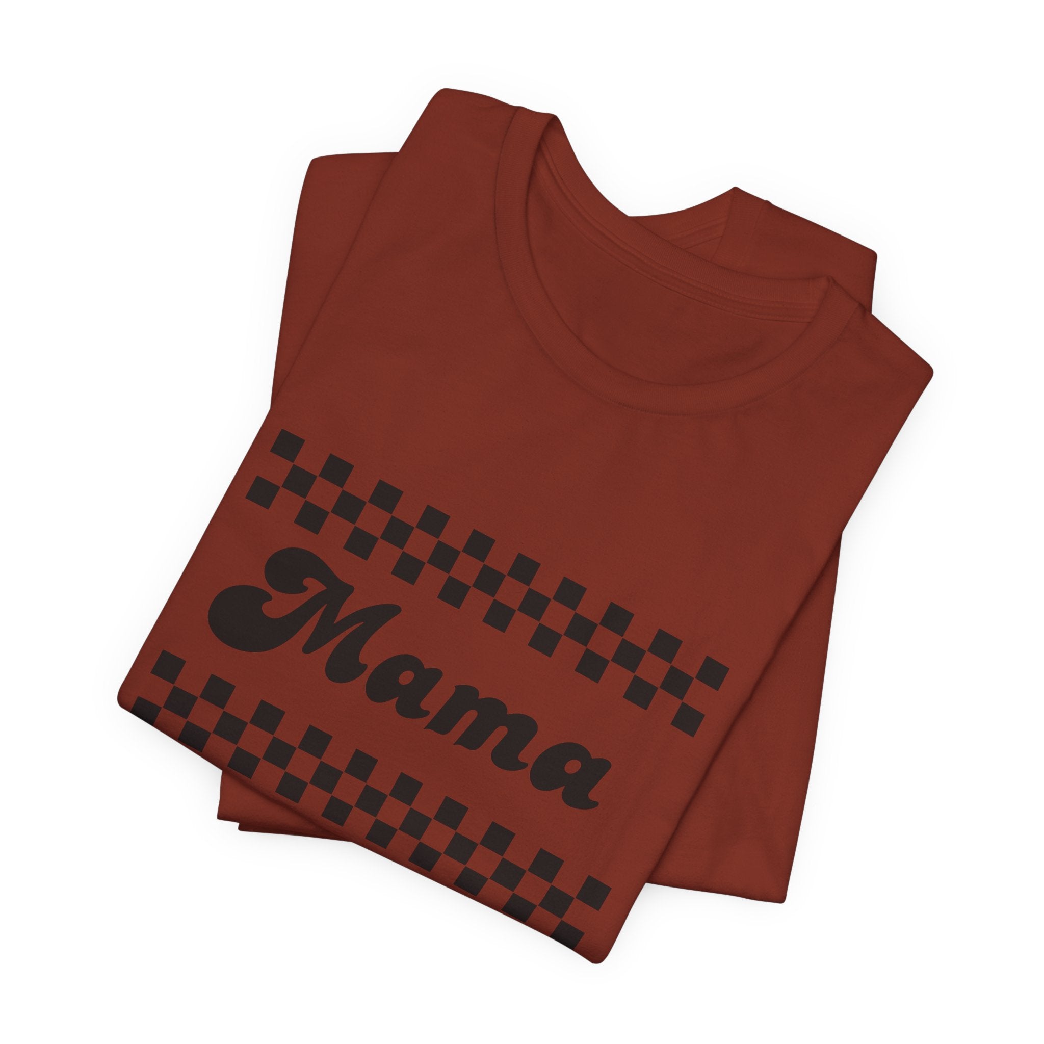 Mama Checkerboard Tee