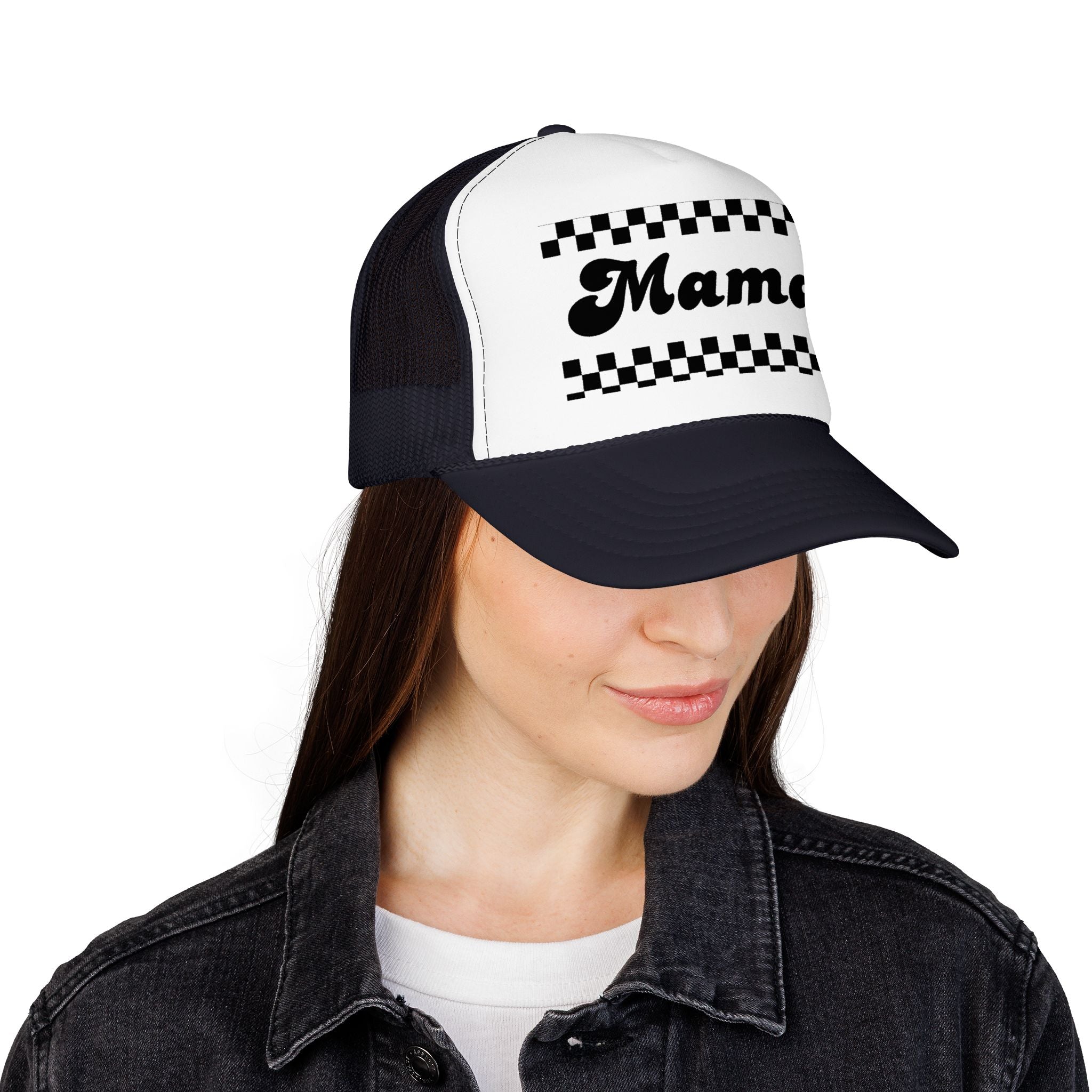 Mama Checker Trucker Hat