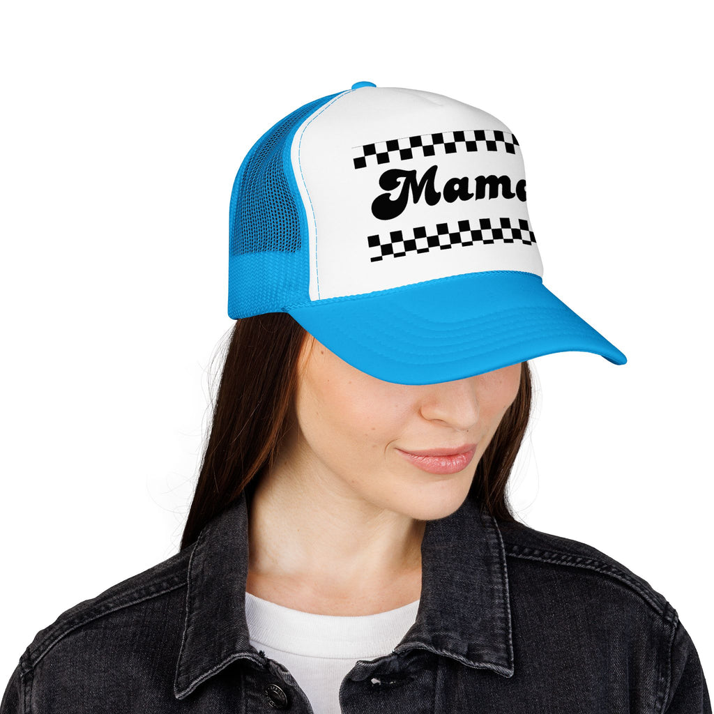 Mama Checker Trucker Hat