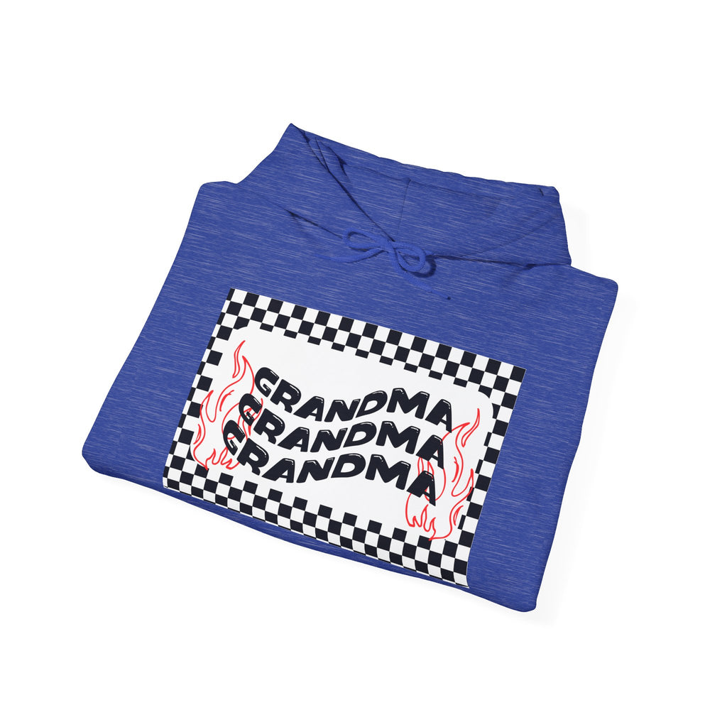 Grandma Checkerboard Hoodie