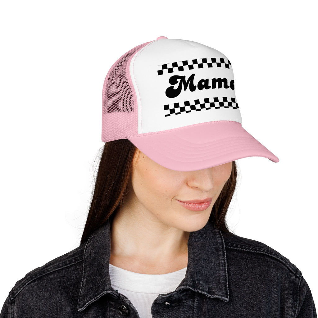 Mama Checker Trucker Hat