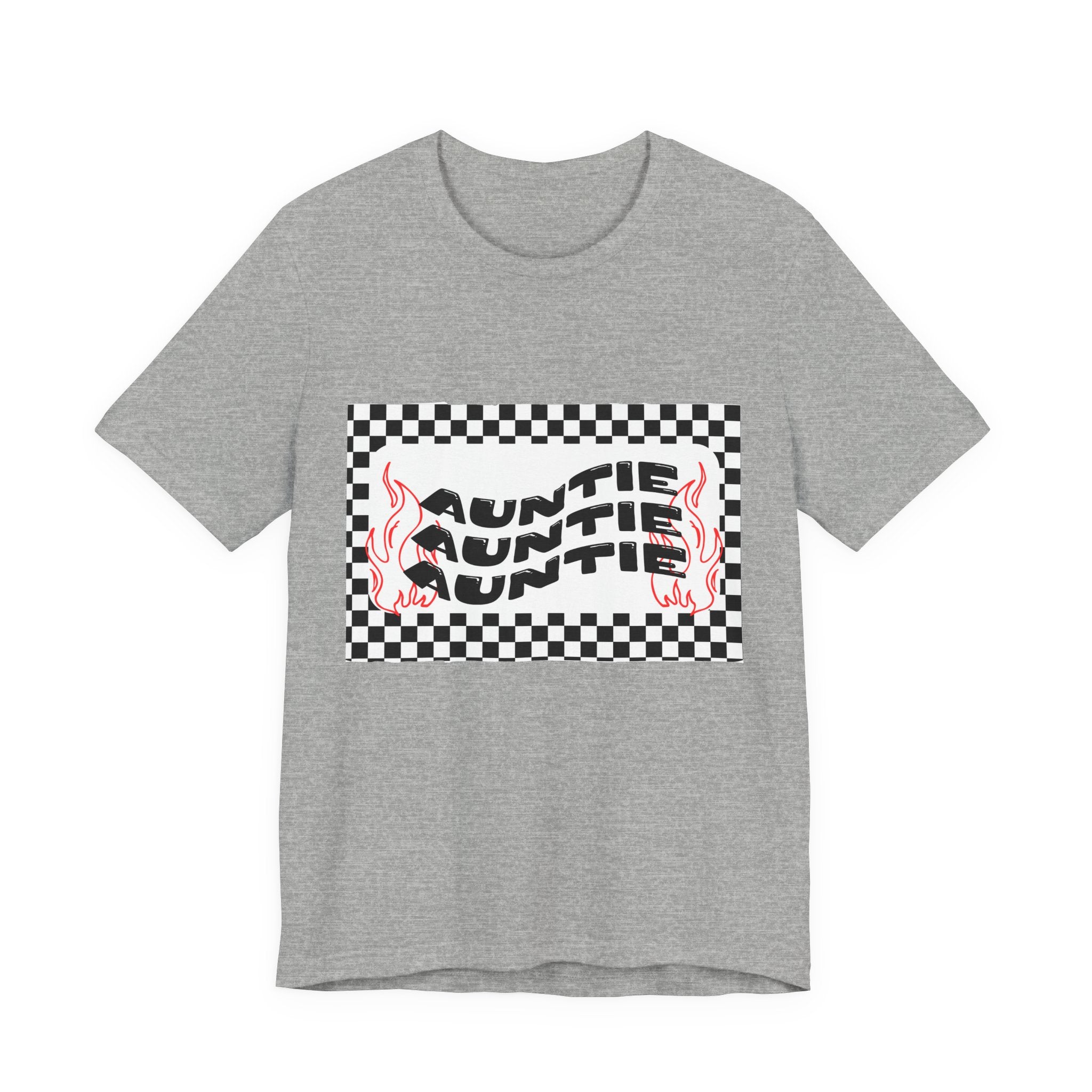 Auntie Checkerboard Tee