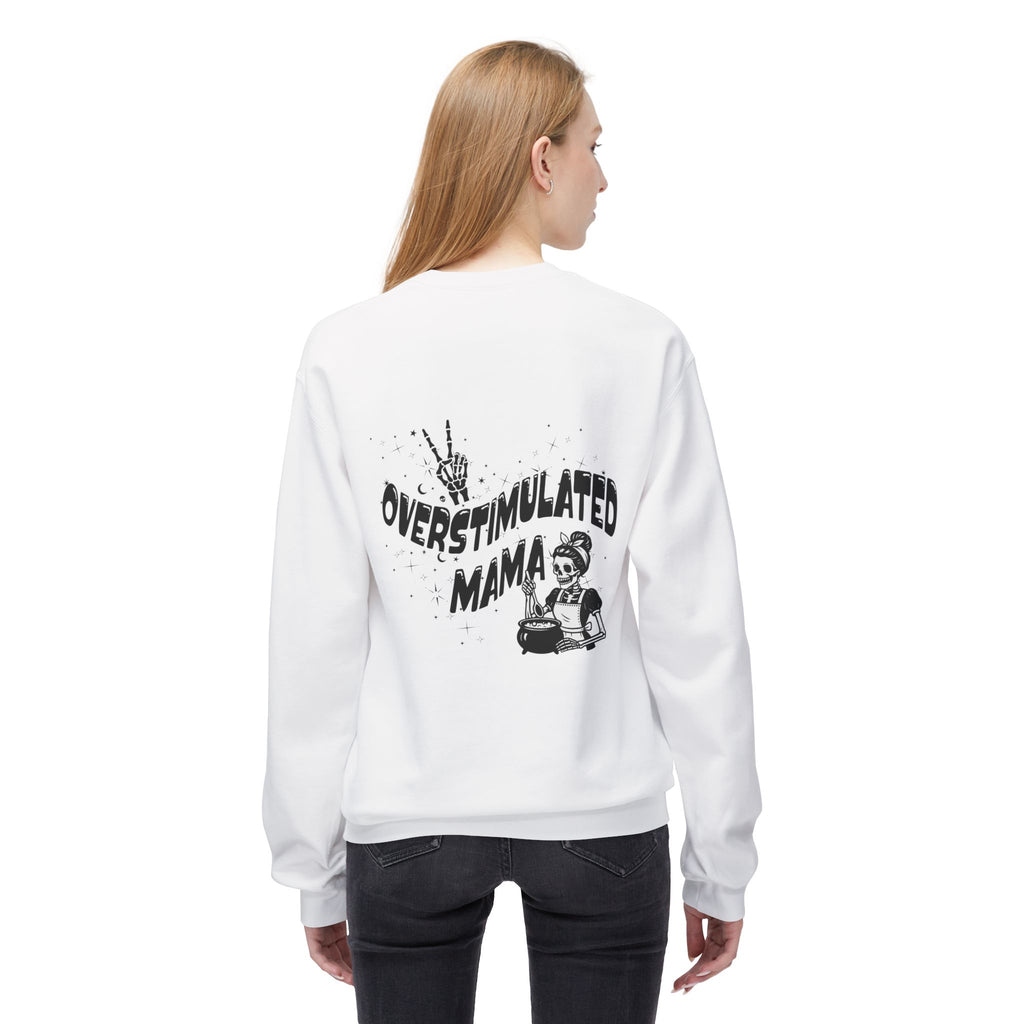 "Overstimulated Mama" Crewneck Sweatshirt