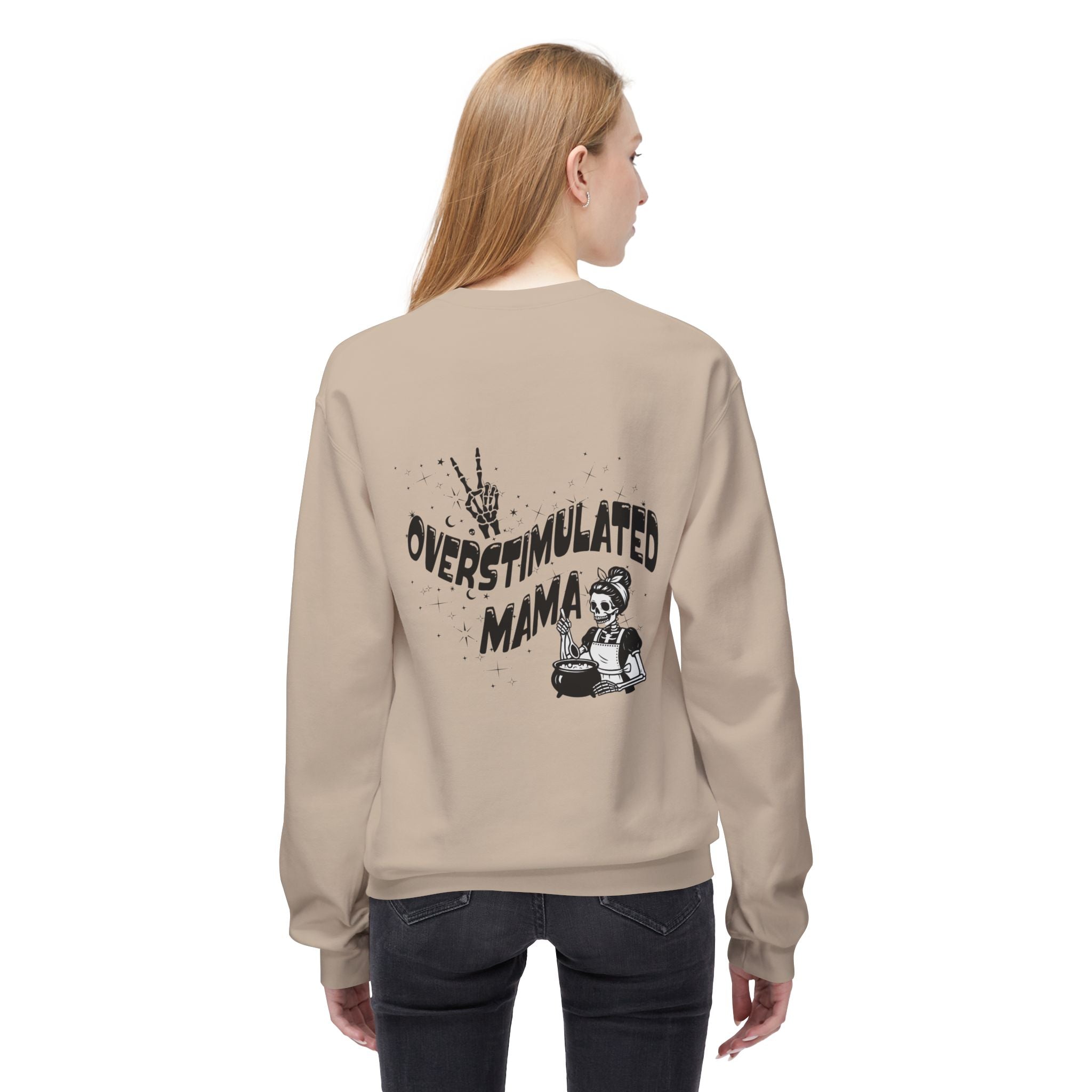 "Overstimulated Mama" Crewneck Sweatshirt