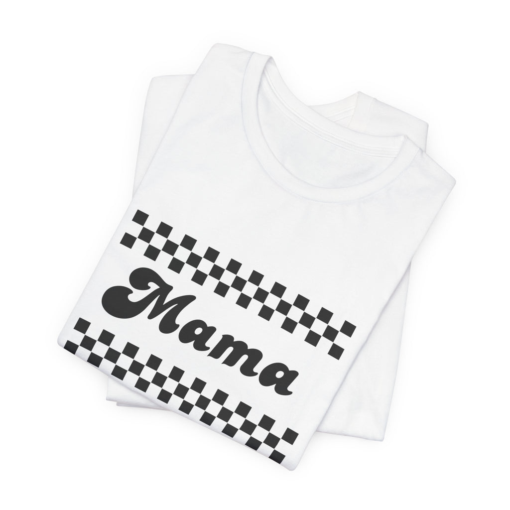 Mama Checkerboard Tee