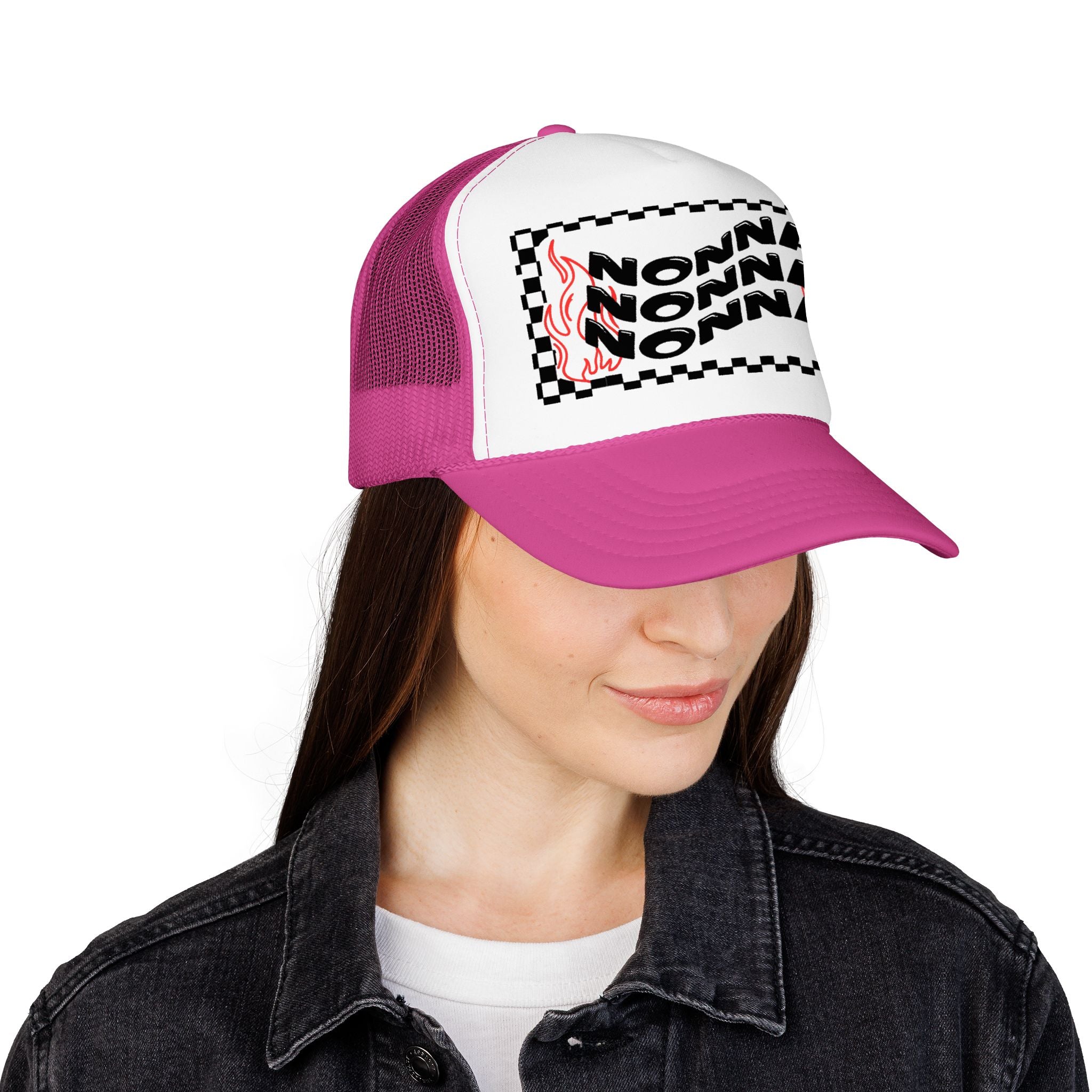 "Nonna" Flame Trucker Hat