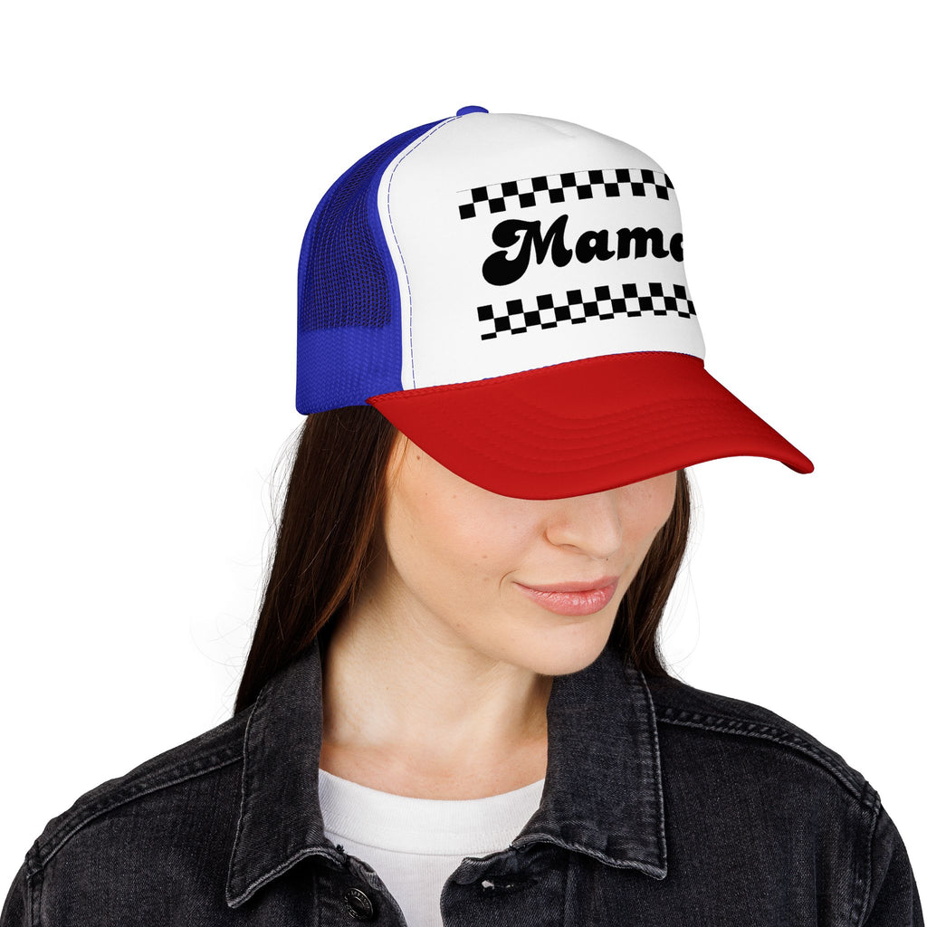 Mama Checker Trucker Hat