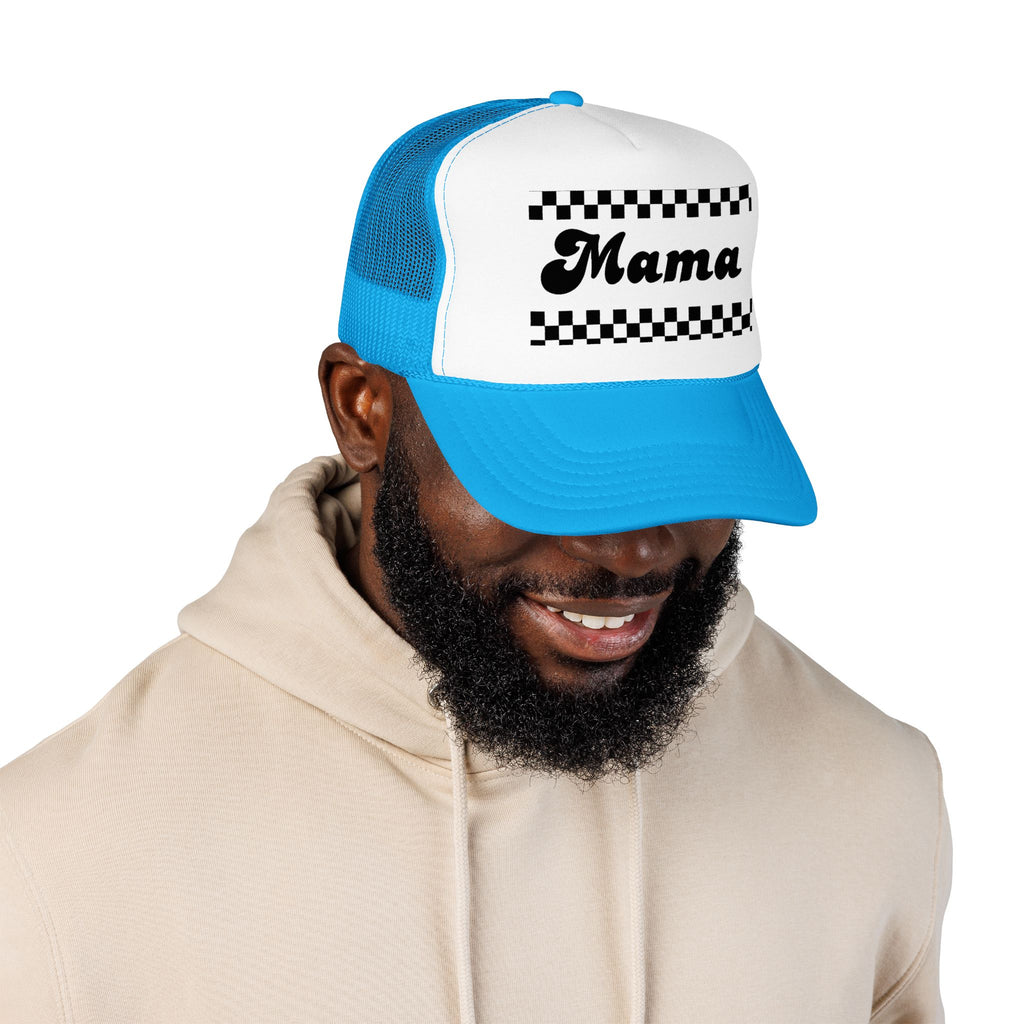 Mama Checker Trucker Hat